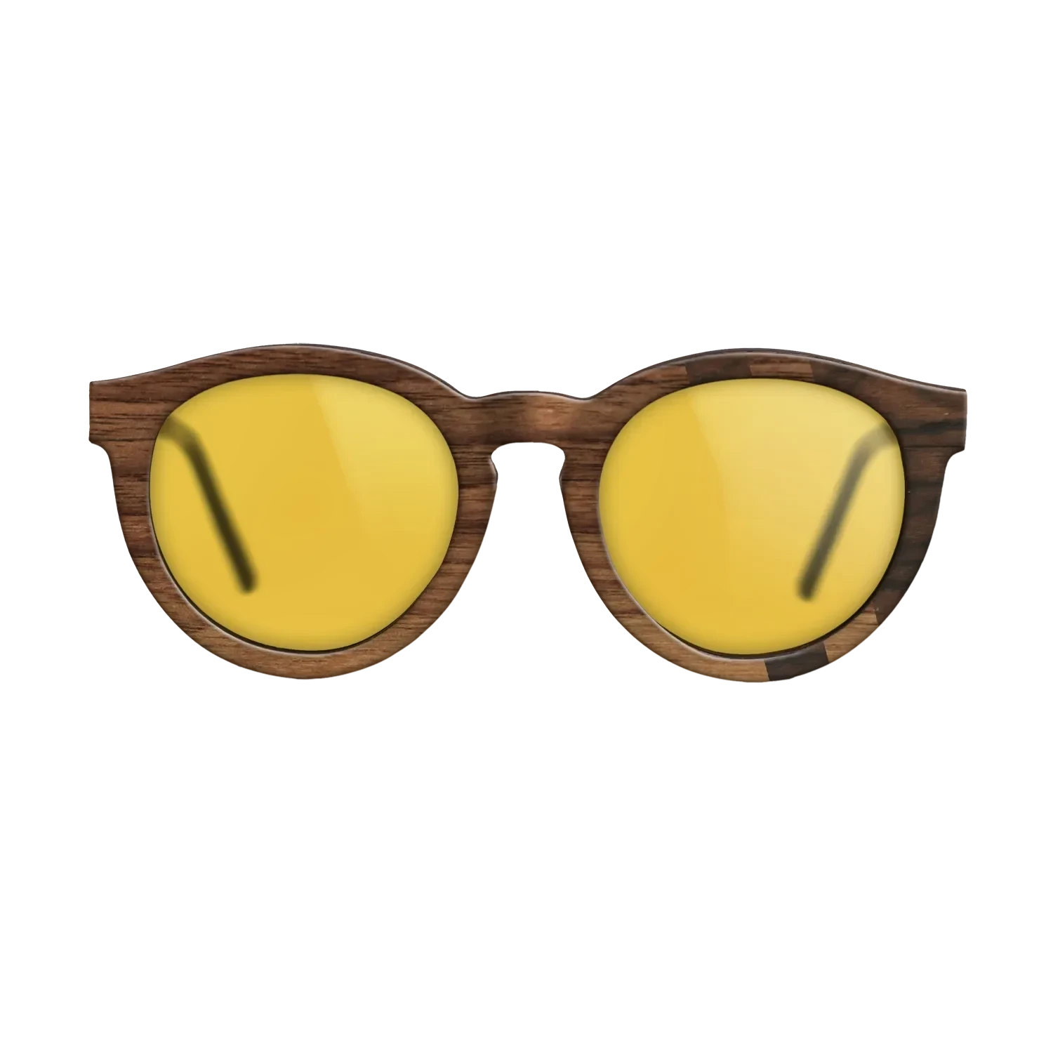 Walnut Claro Dark,Ziricote Dark Quartered: Splice - The Rebel - Round - SIRIS wood optic
