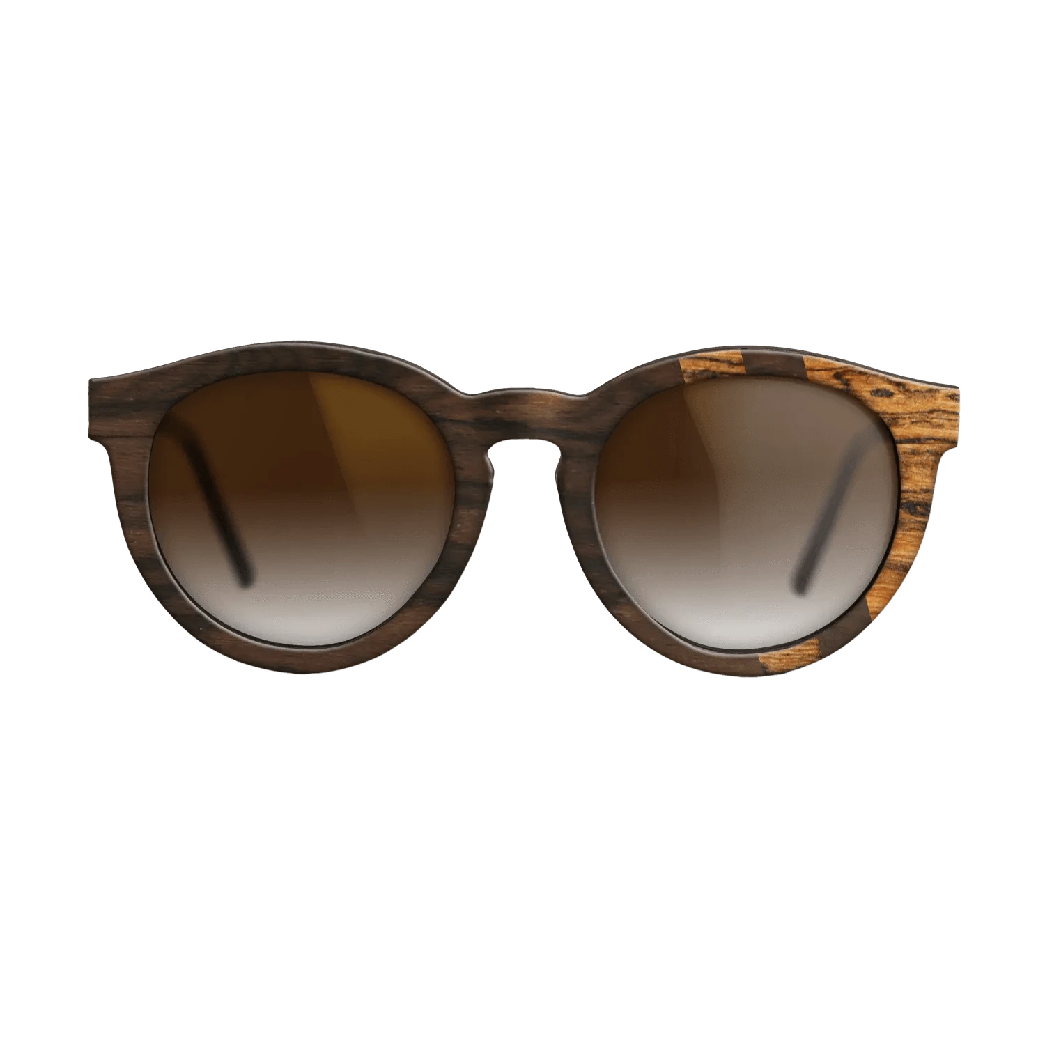 Ziricote Dark Quartered,Bocote: Splice - The Rebel - Round - SIRIS wood optic