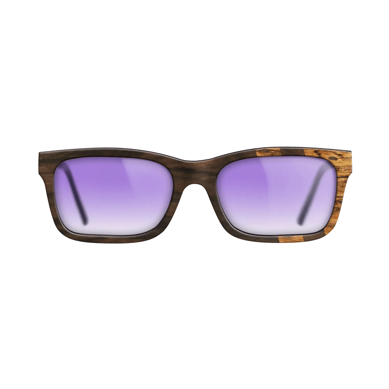 Ziricote Dark Quartered,Bocote: Splice - The Sage - Rectangle - SIRIS wood optic