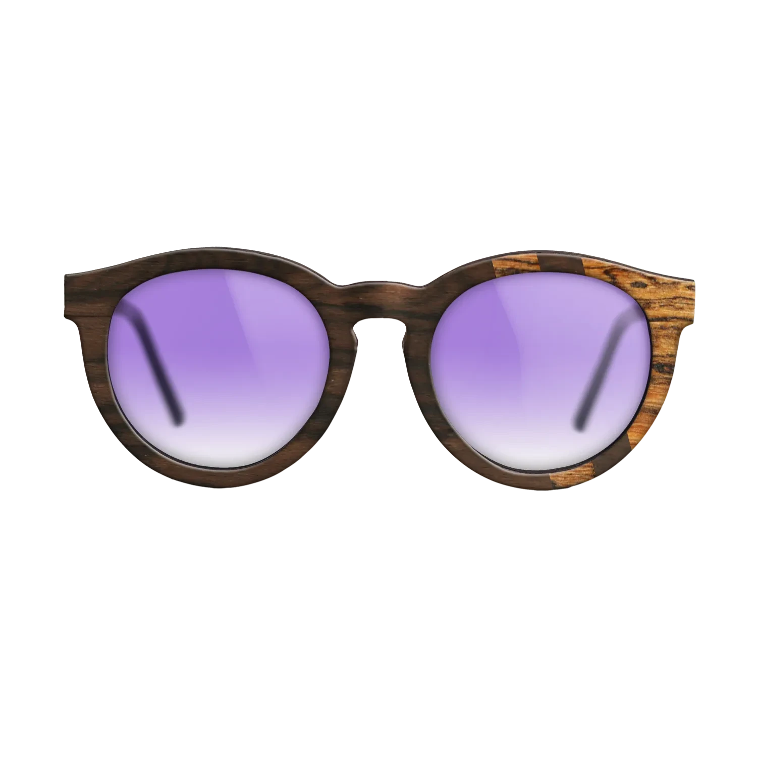 Ziricote Dark Quartered,Bocote: Splice - The Rebel - Round - SIRIS wood optic
