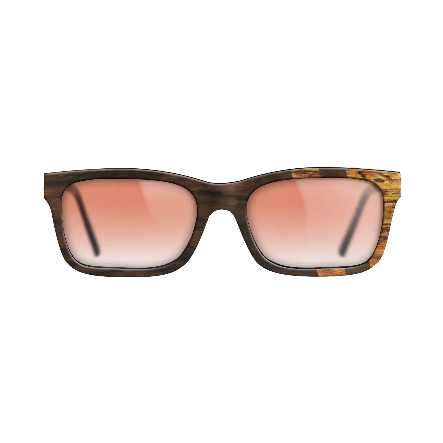 Ziricote Dark Quartered,Bocote: Splice - The Sage - Rectangle - SIRIS wood optic