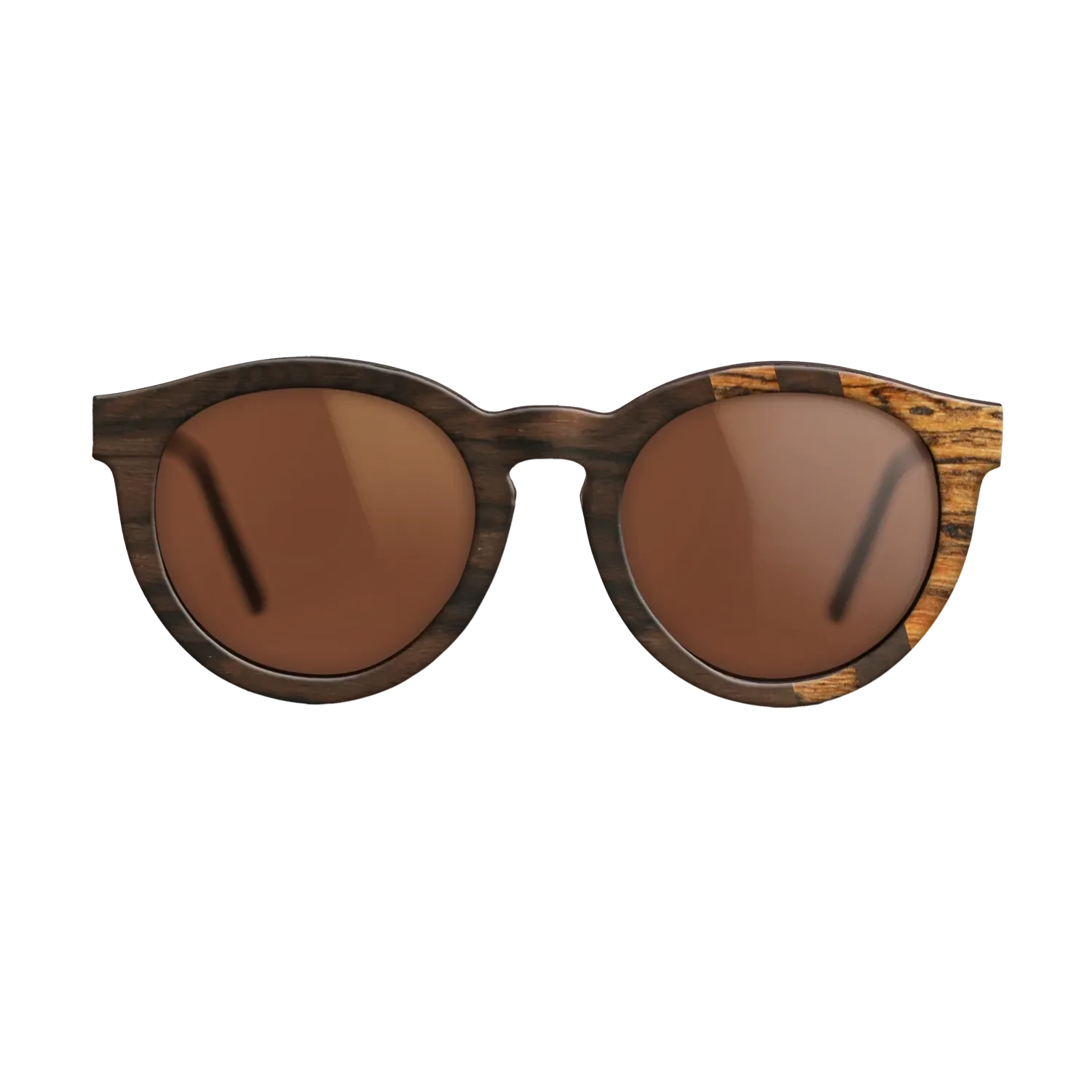 Ziricote Dark Quartered,Bocote: Splice - The Rebel - Round - SIRIS wood optic