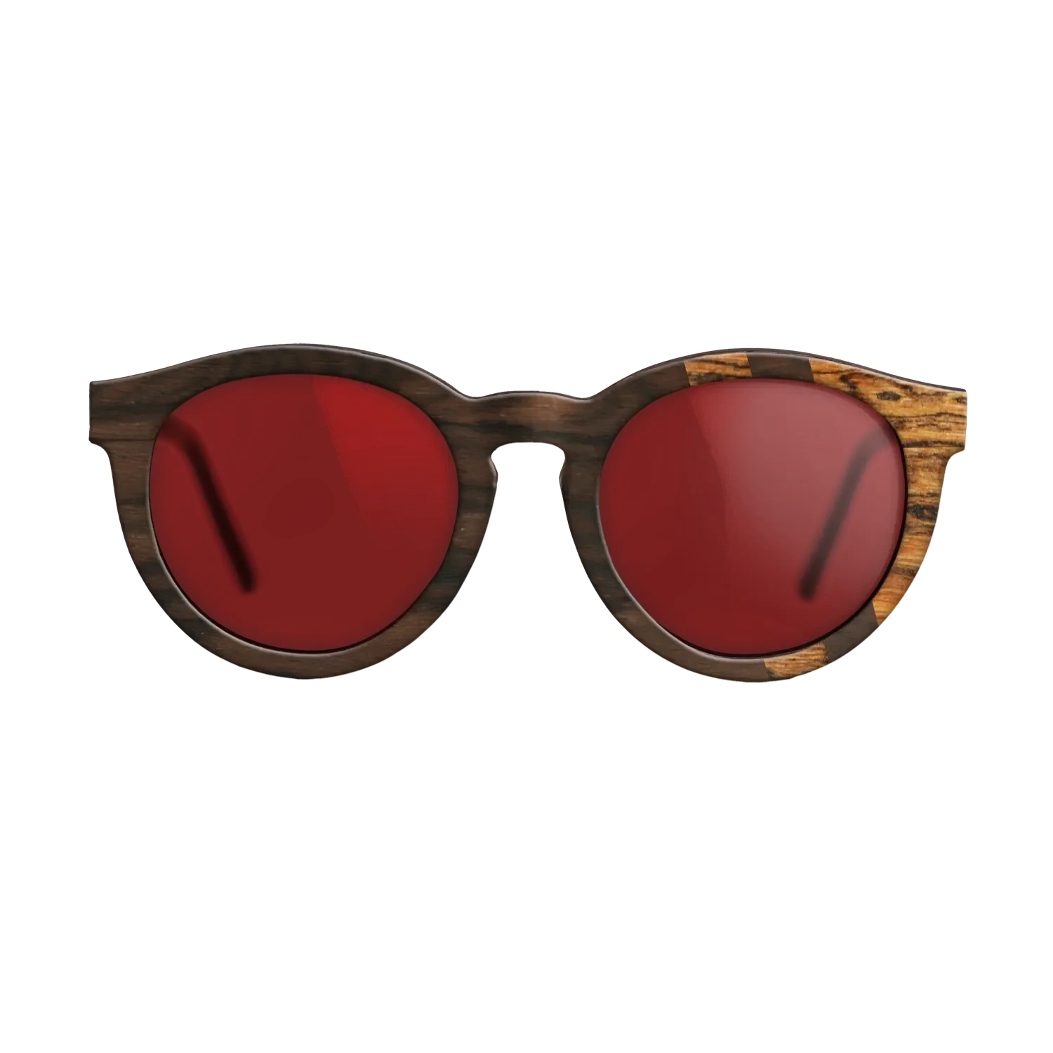 Ziricote Dark Quartered,Bocote: Splice - The Rebel - Round - SIRIS wood optic