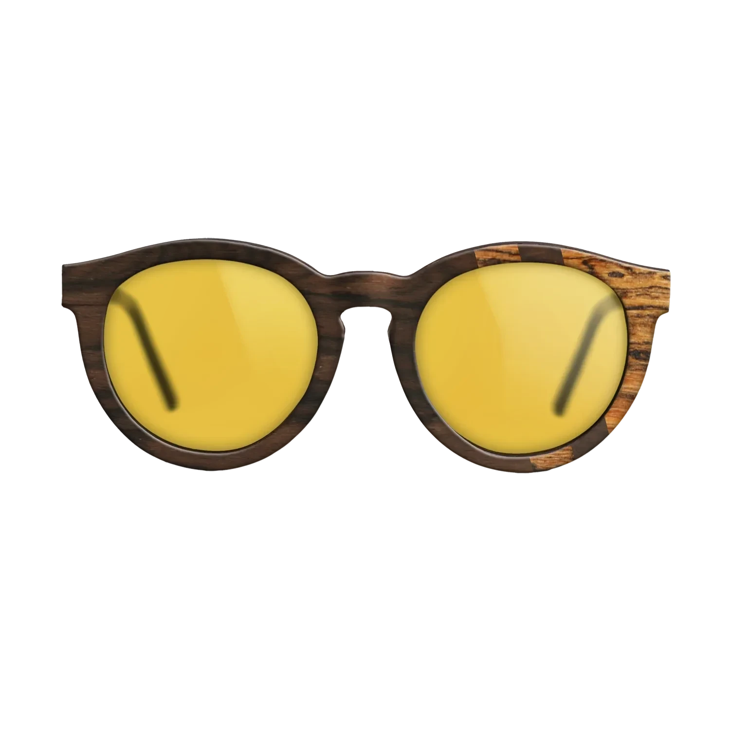 Ziricote Dark Quartered,Bocote: Splice - The Rebel - Round - SIRIS wood optic