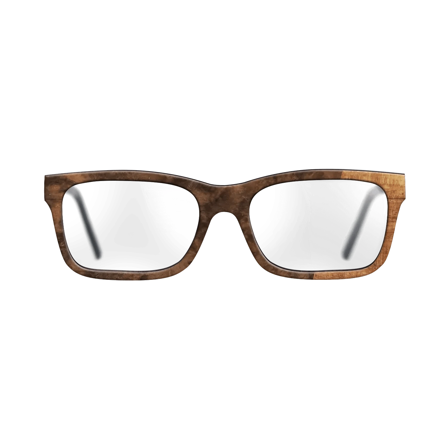 Koa,Walnut Burl: Bauhaus - The Sage - Rectangle - SIRIS wood optic