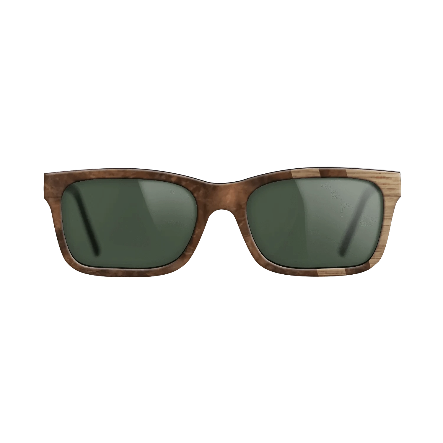 Walnut Burl,Walnut: Straight Grain: Splice - The Sage - Rectangle - 1179 - SIRIS wood optic