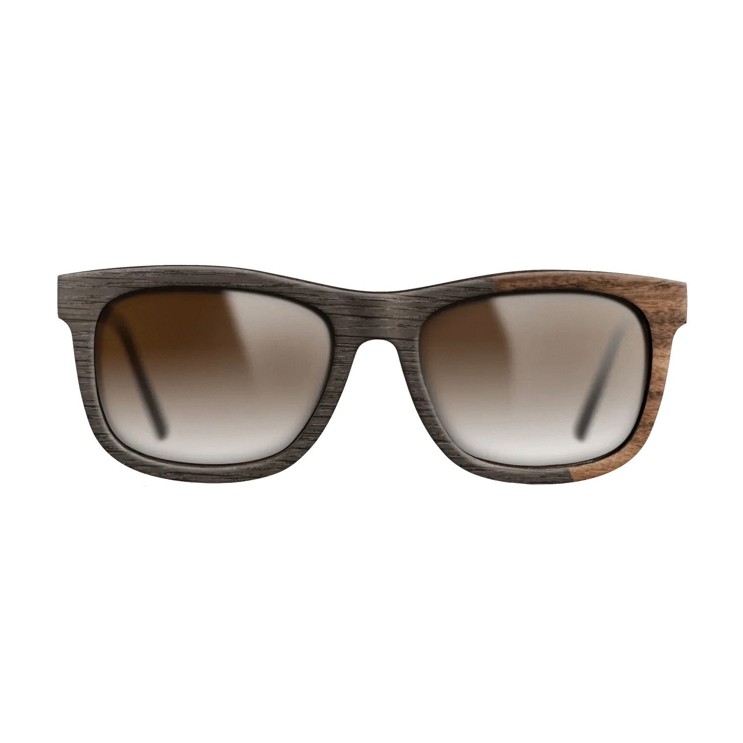 Ziricote Dark Quartered,Santos Rosewood Dark: Splice - The Hero - Square - SIRIS wood optic