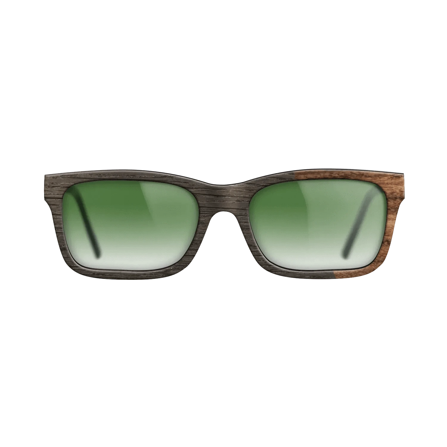 Ziricote Dark Quartered,Santos Rosewood Dark: Splice - The Sage - Rectangle - SIRIS wood optic