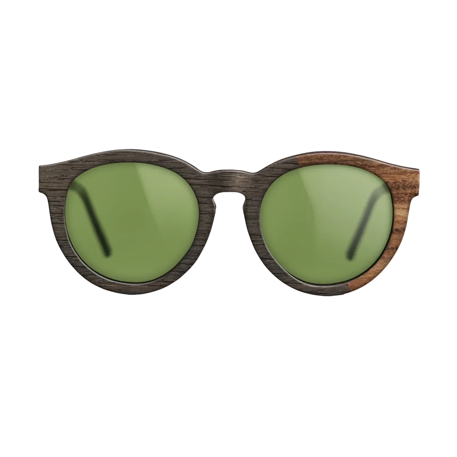 Ziricote Dark Quartered,Santos Rosewood Dark: Splice - The Rebel - Round - SIRIS wood optic