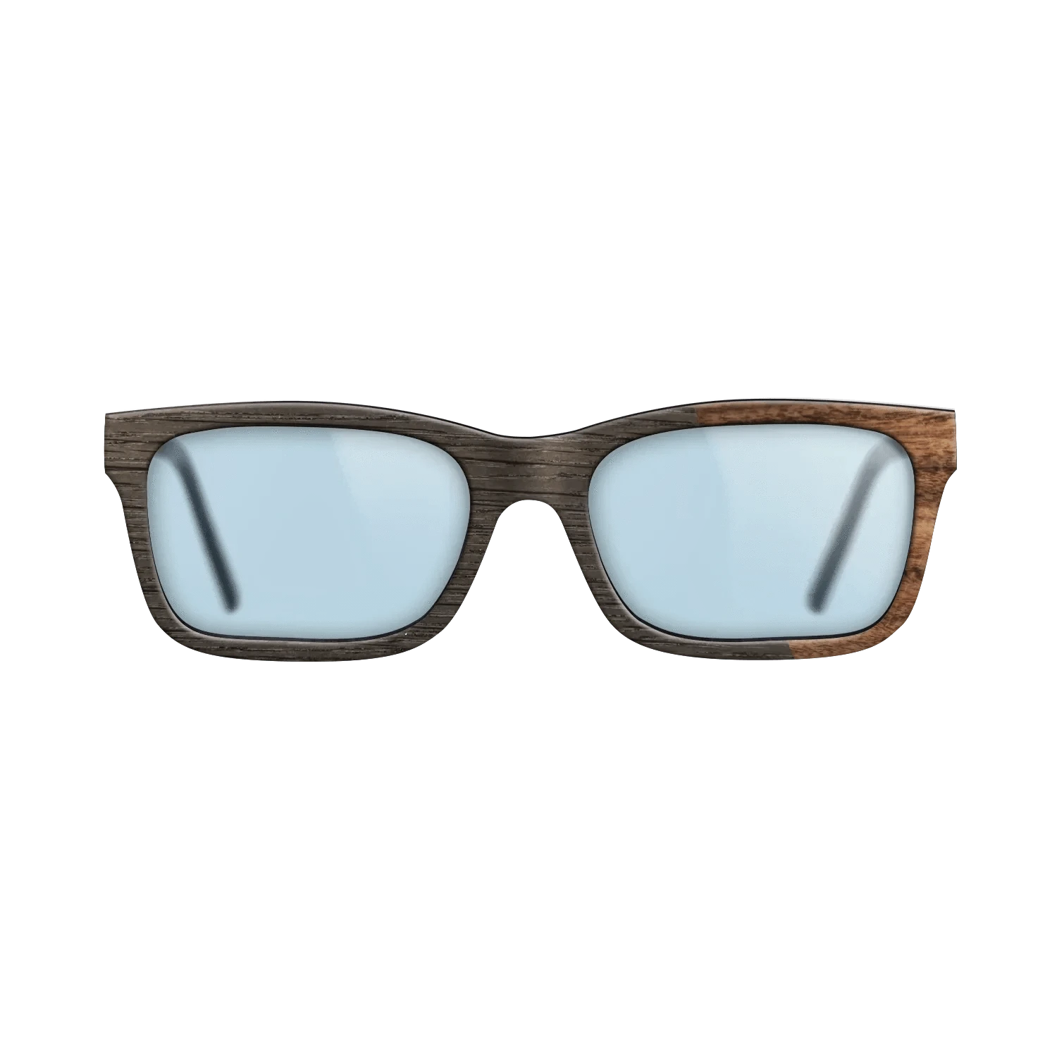 Ziricote Dark Quartered,Santos Rosewood Dark: Splice - The Sage - Rectangle - SIRIS wood optic