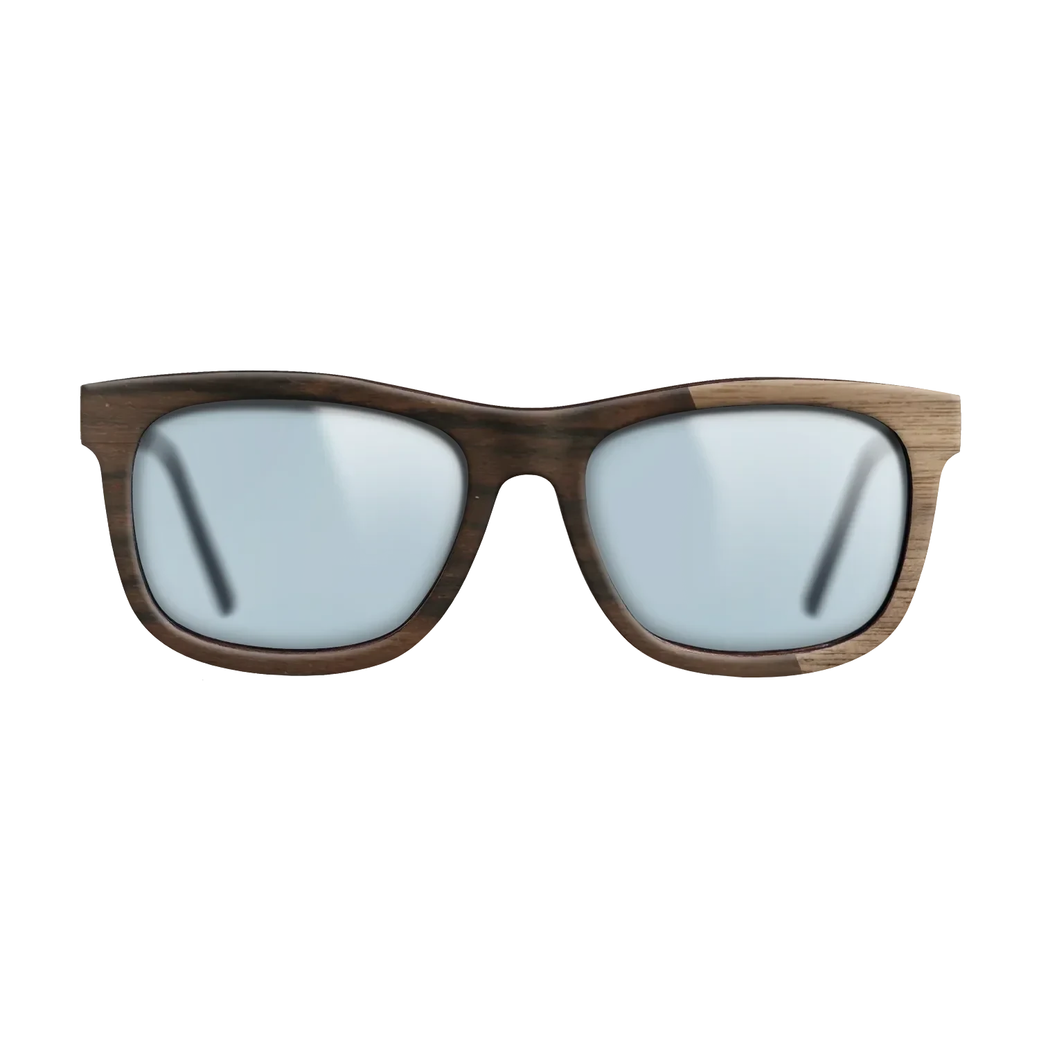 Ziricote Dark Quartered,Walnut: Straight Grain: Splice - The Hero - Square - 1377 - SIRIS wood optic