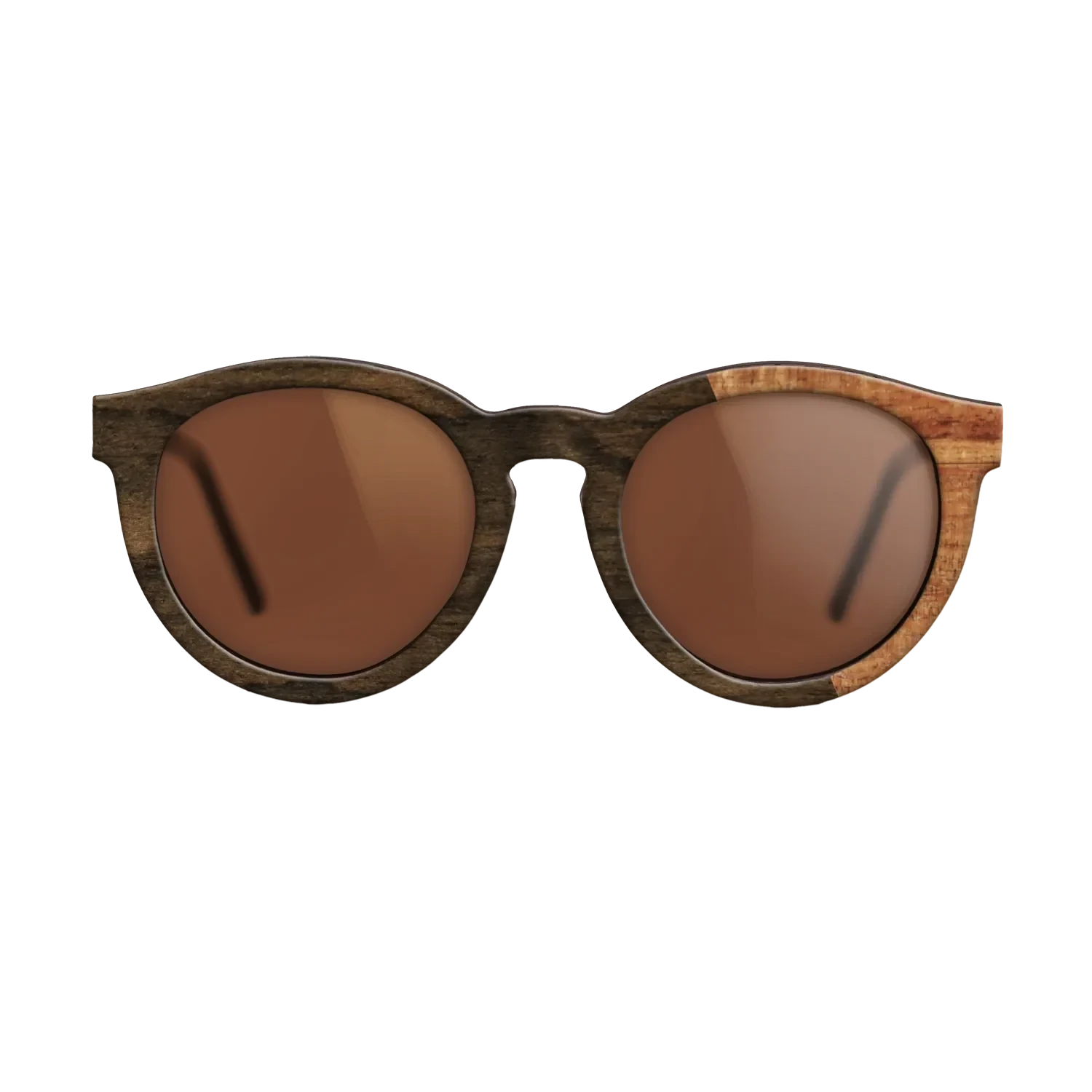 Ziricote Dark Quartered,Koa: Splice - The Rebel - Round - 1717 - SIRIS wood optic