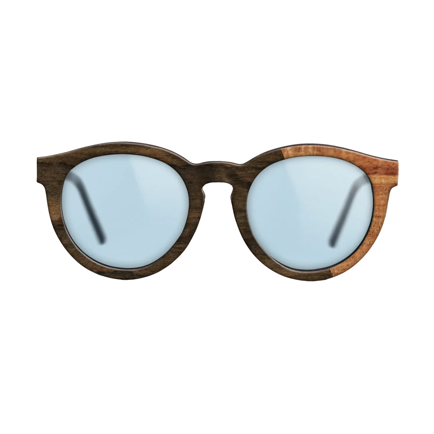 Ziricote Dark Quartered,Koa: Splice - The Rebel - Round - 1717 - SIRIS wood optic