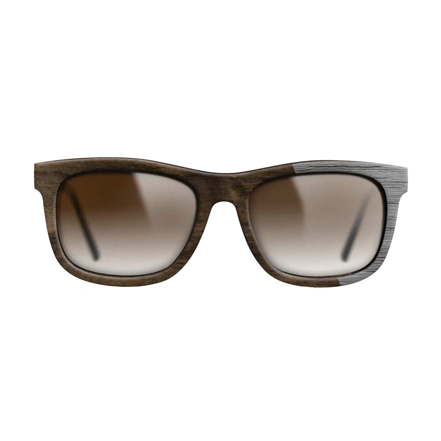 Ziricote Dark Quartered,Poplar Dyed: Grey: Splice - The Hero - Square - 1338 - SIRIS wood optic