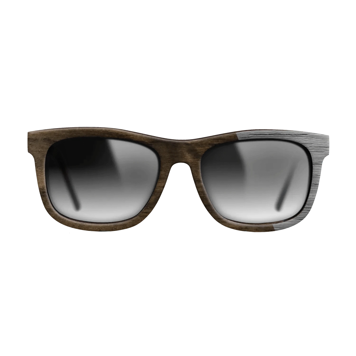 Ziricote Dark Quartered,Poplar Dyed: Grey: Splice - The Hero - Square - 1338 - SIRIS wood optic