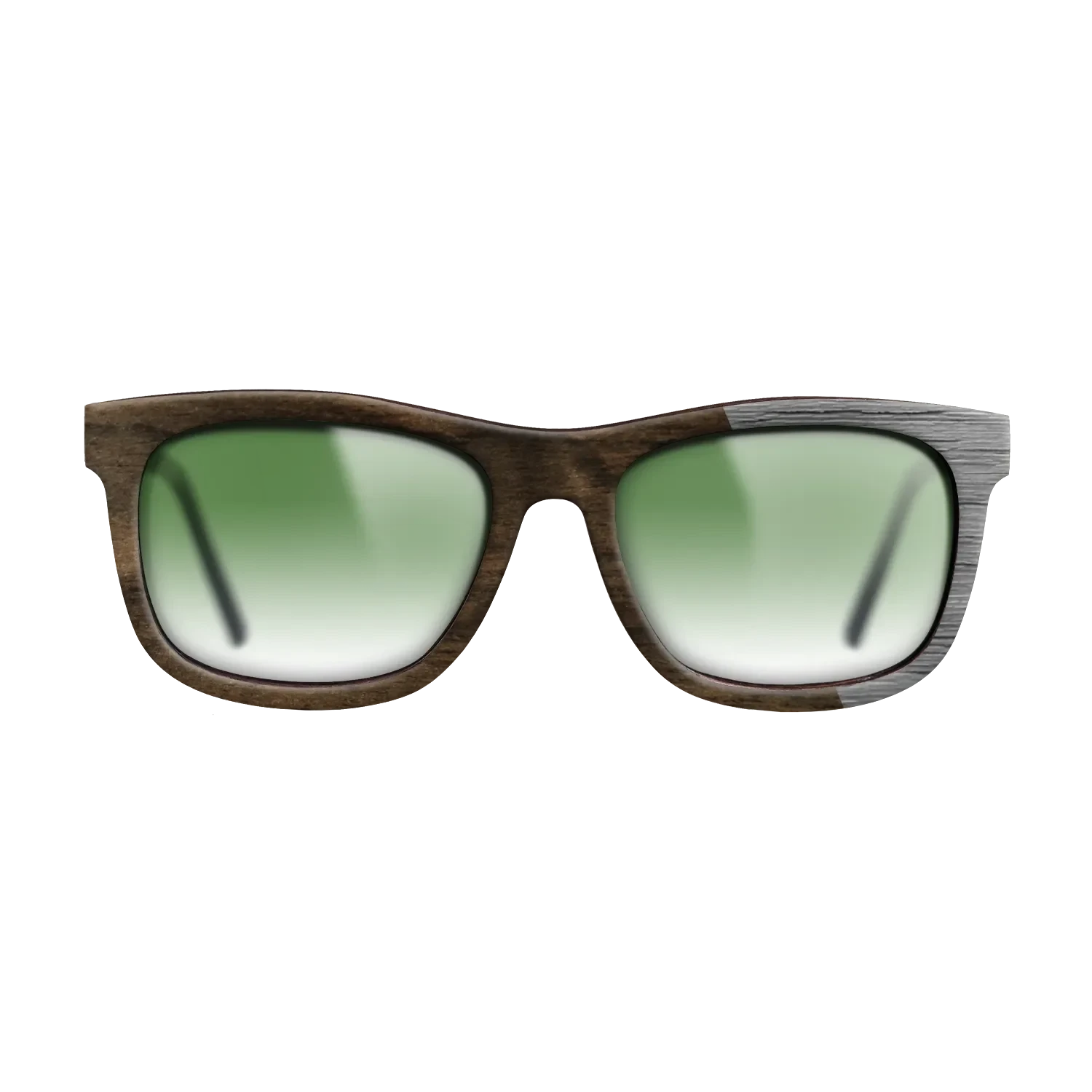Ziricote Dark Quartered,Poplar Dyed: Grey: Splice - The Hero - Square - 1338 - SIRIS wood optic