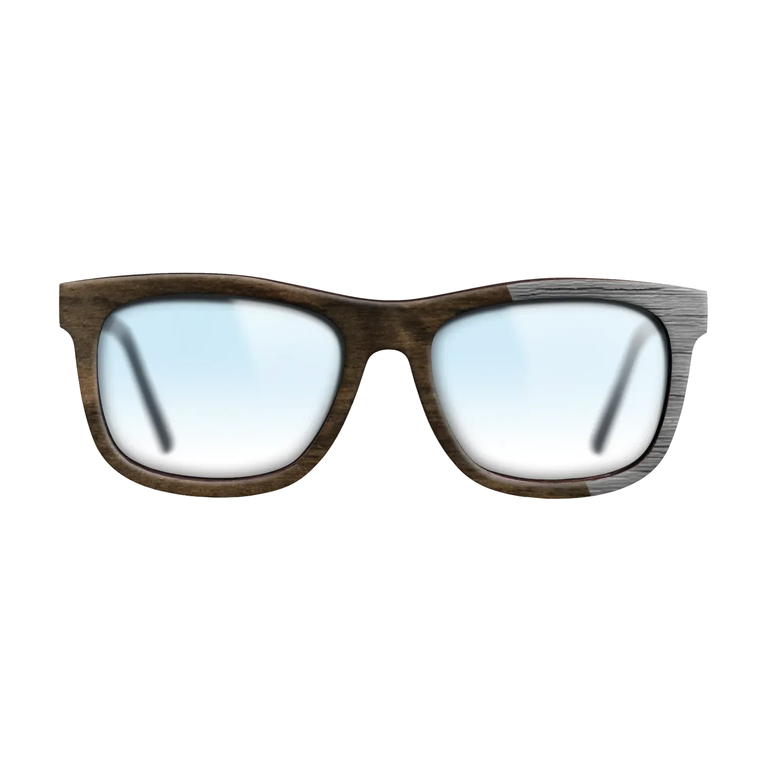 Ziricote Dark Quartered,Poplar Dyed: Grey: Splice - The Hero - Square - 1338 - SIRIS wood optic