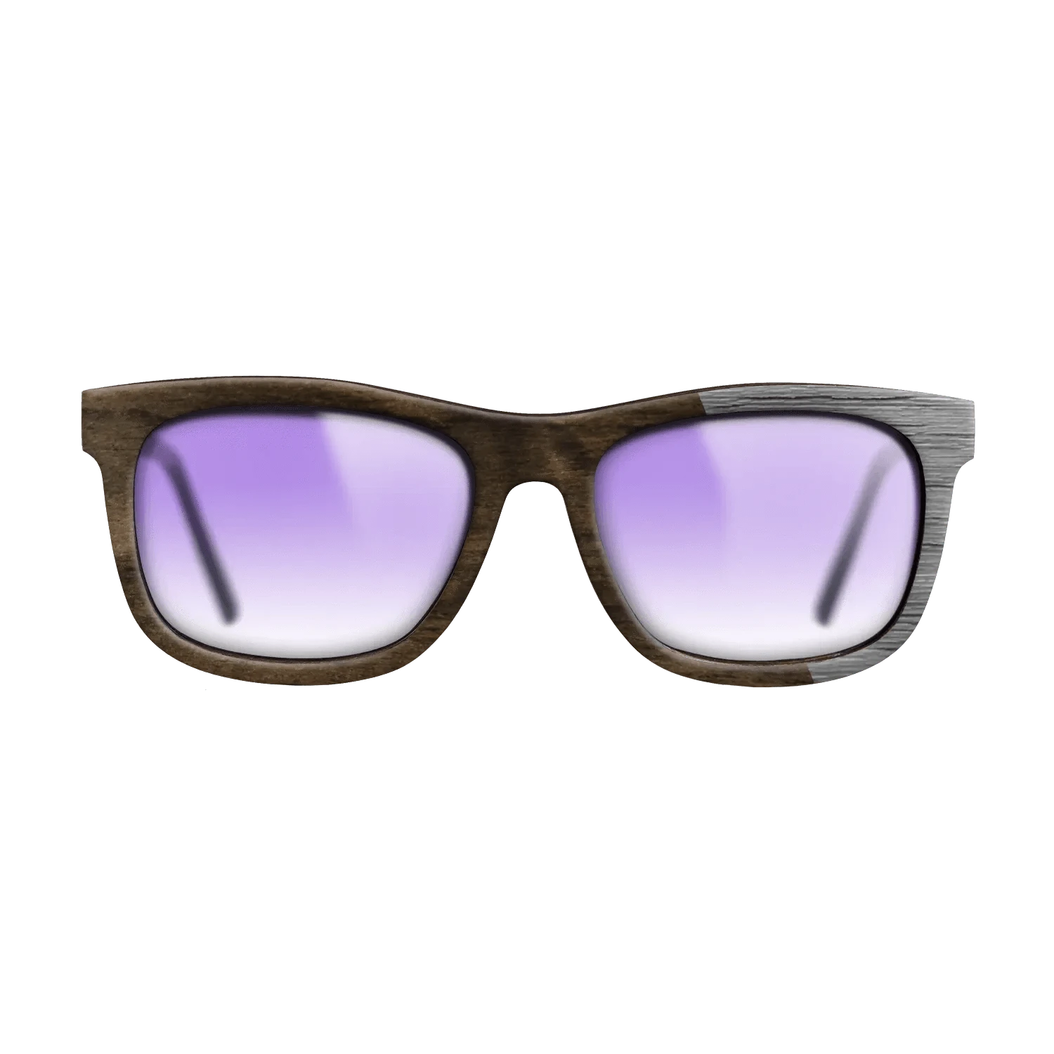Ziricote Dark Quartered,Poplar Dyed: Grey: Splice - The Hero - Square - 1338 - SIRIS wood optic