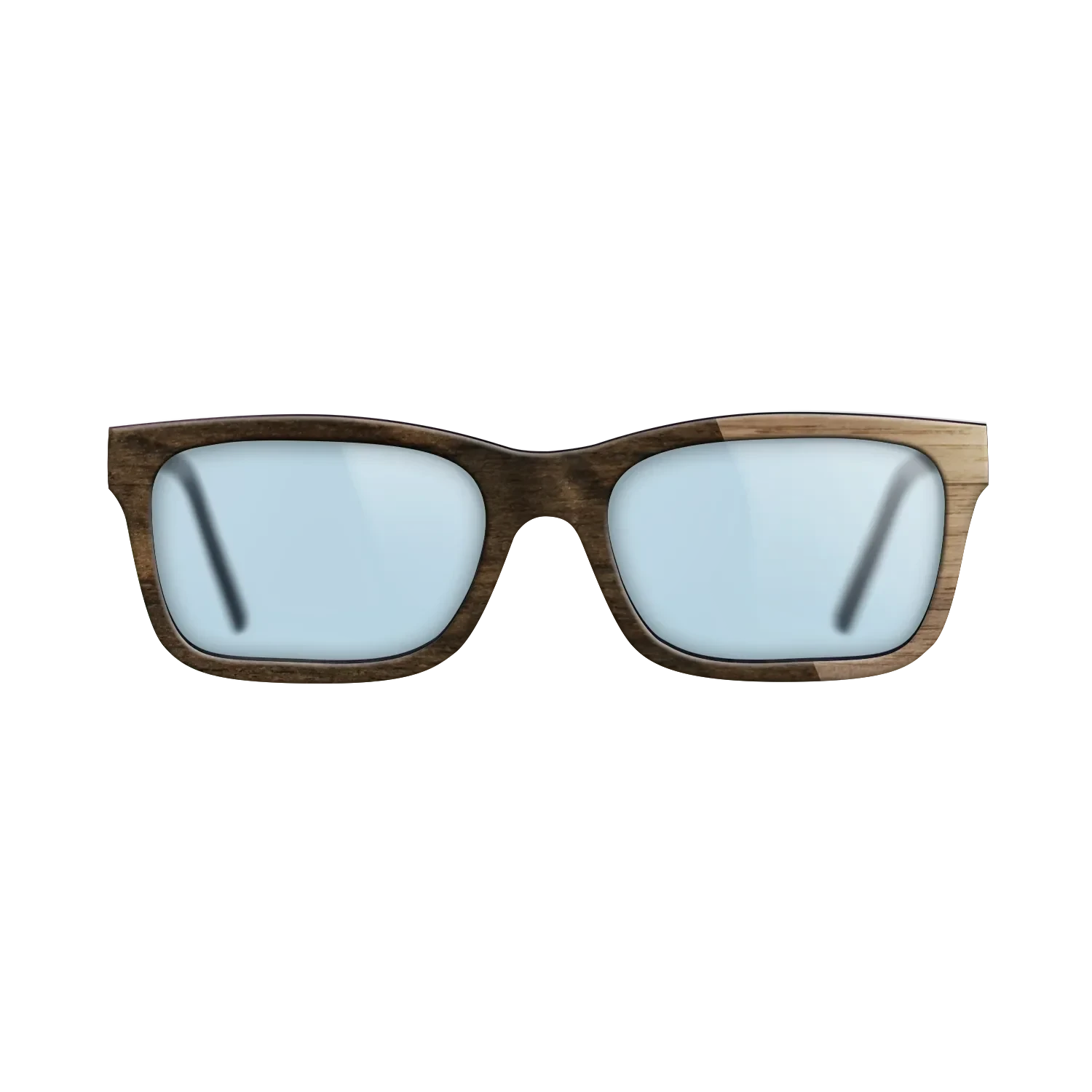 Ziricote Dark Quartered,Walnut: Straight Grain: Splice - The Sage - Rectangle - 1110 - SIRIS wood optic