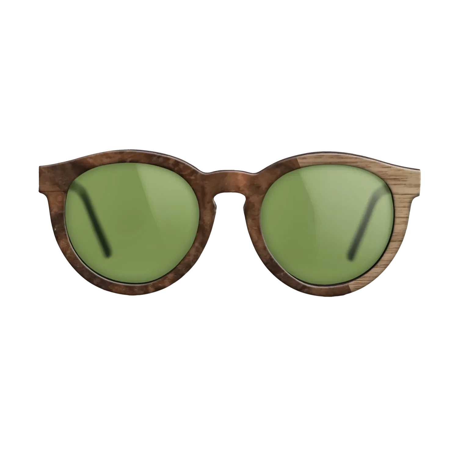 Walnut Burl,Walnut: Straight Grain: Splice - The Rebel - Round - 754 - SIRIS wood optic