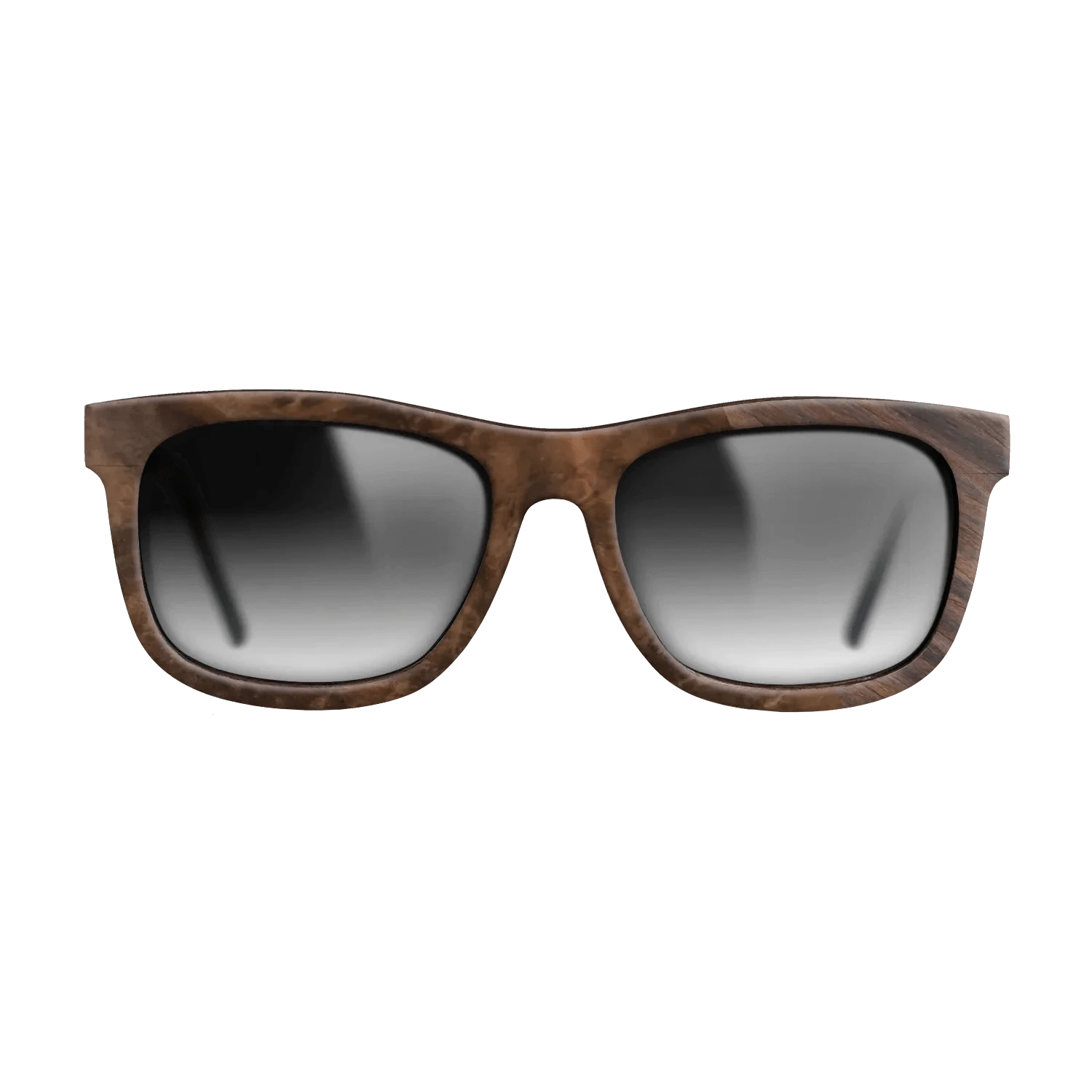 Walnut Burl,Rosewood Reconstituted: Splice - The Hero - Square - SIRIS wood optic