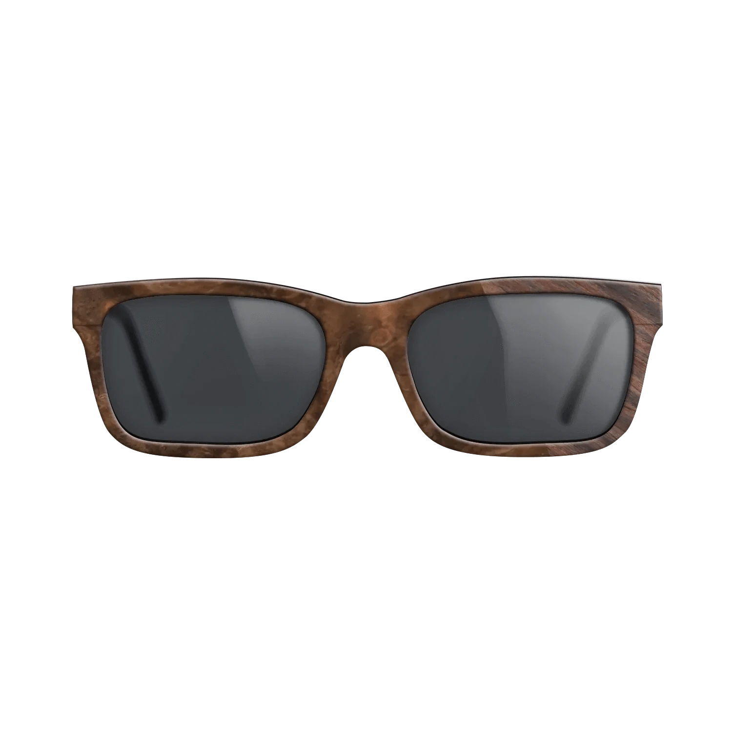 Walnut Burl,Rosewood Reconstituted: Splice - The Sage - Rectangle - SIRIS wood optic