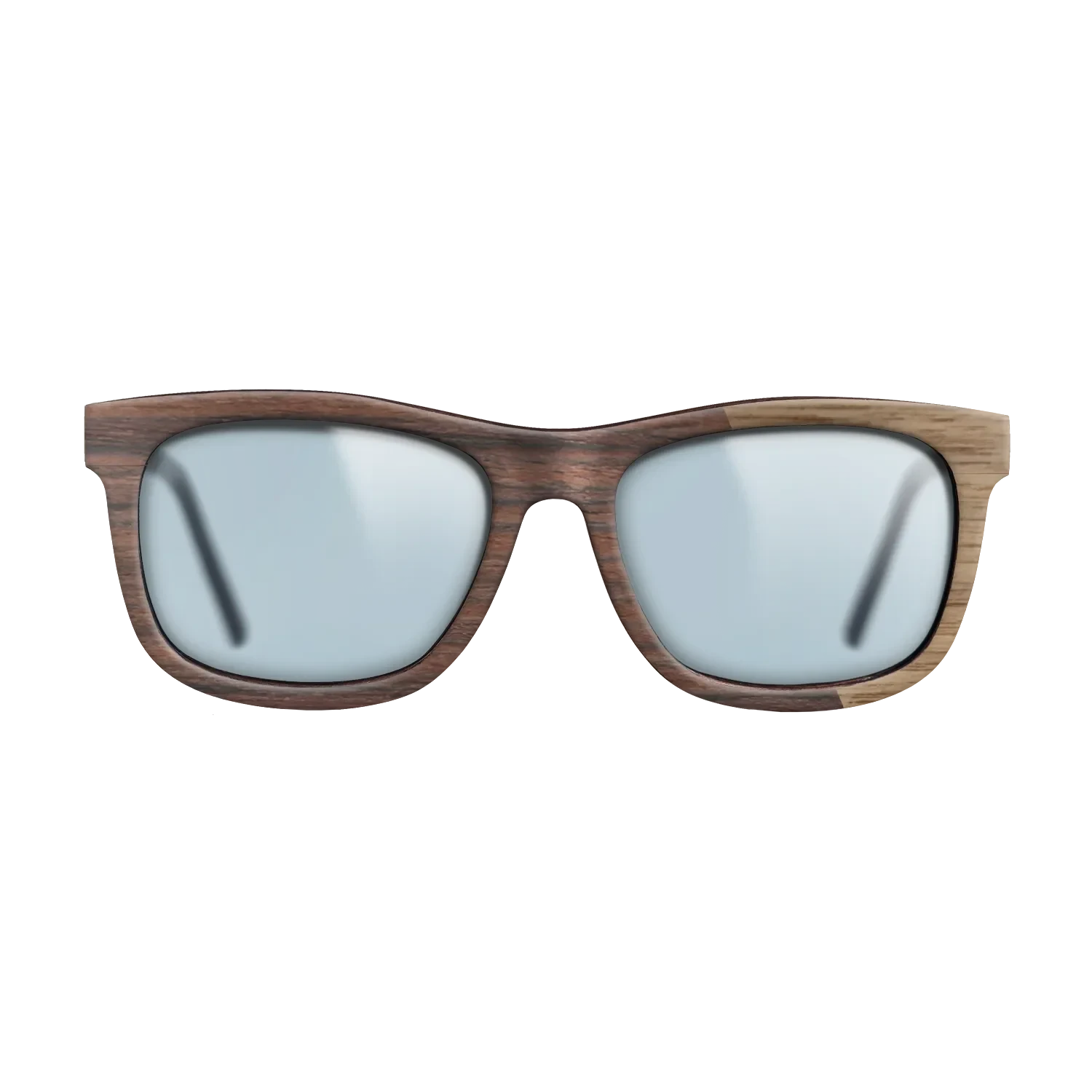 Rosewood Reconstituted,Walnut: Straight Grain: Splice - The Hero - Square - SIRIS wood optic