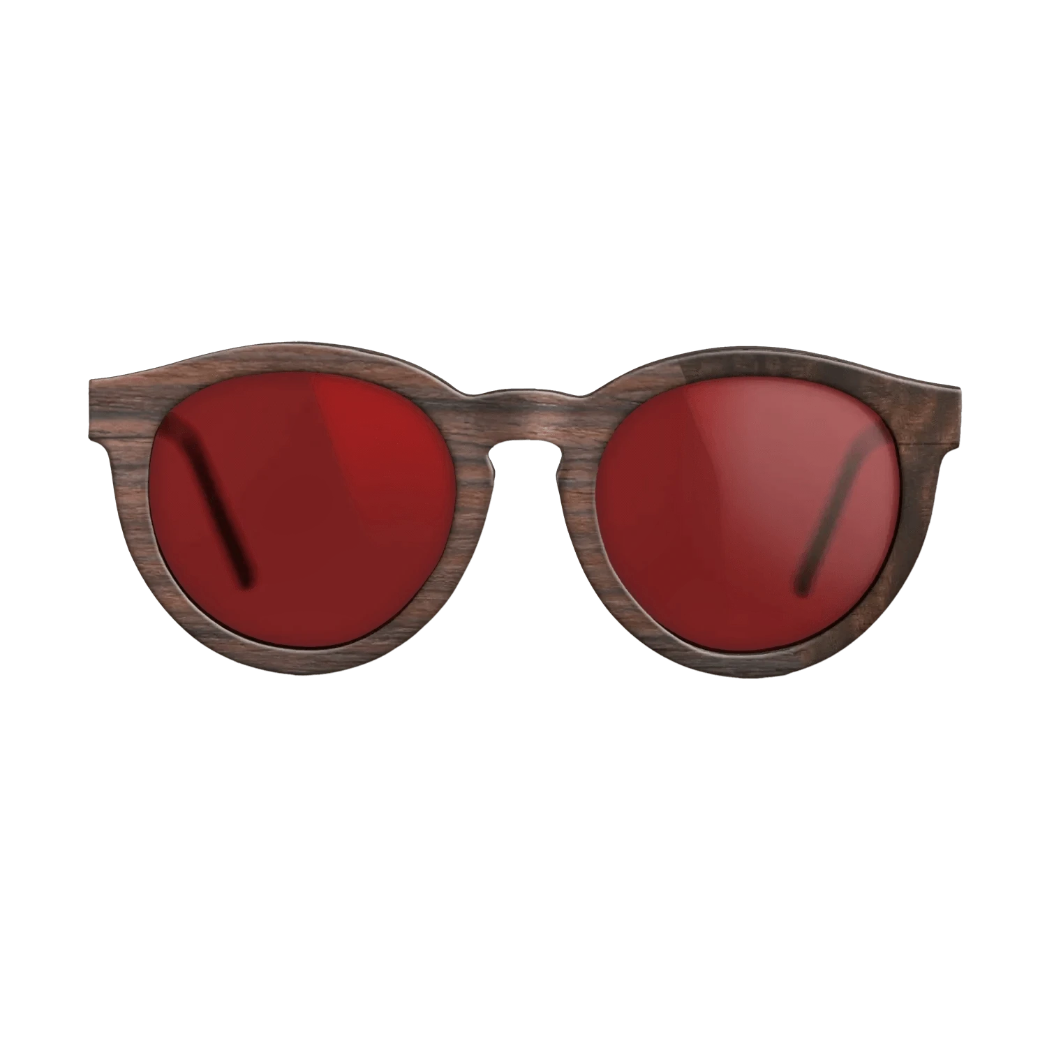 Rosewood Reconstituted,Bocote: Splice - The Rebel - Round - 1635 - SIRIS wood optic
