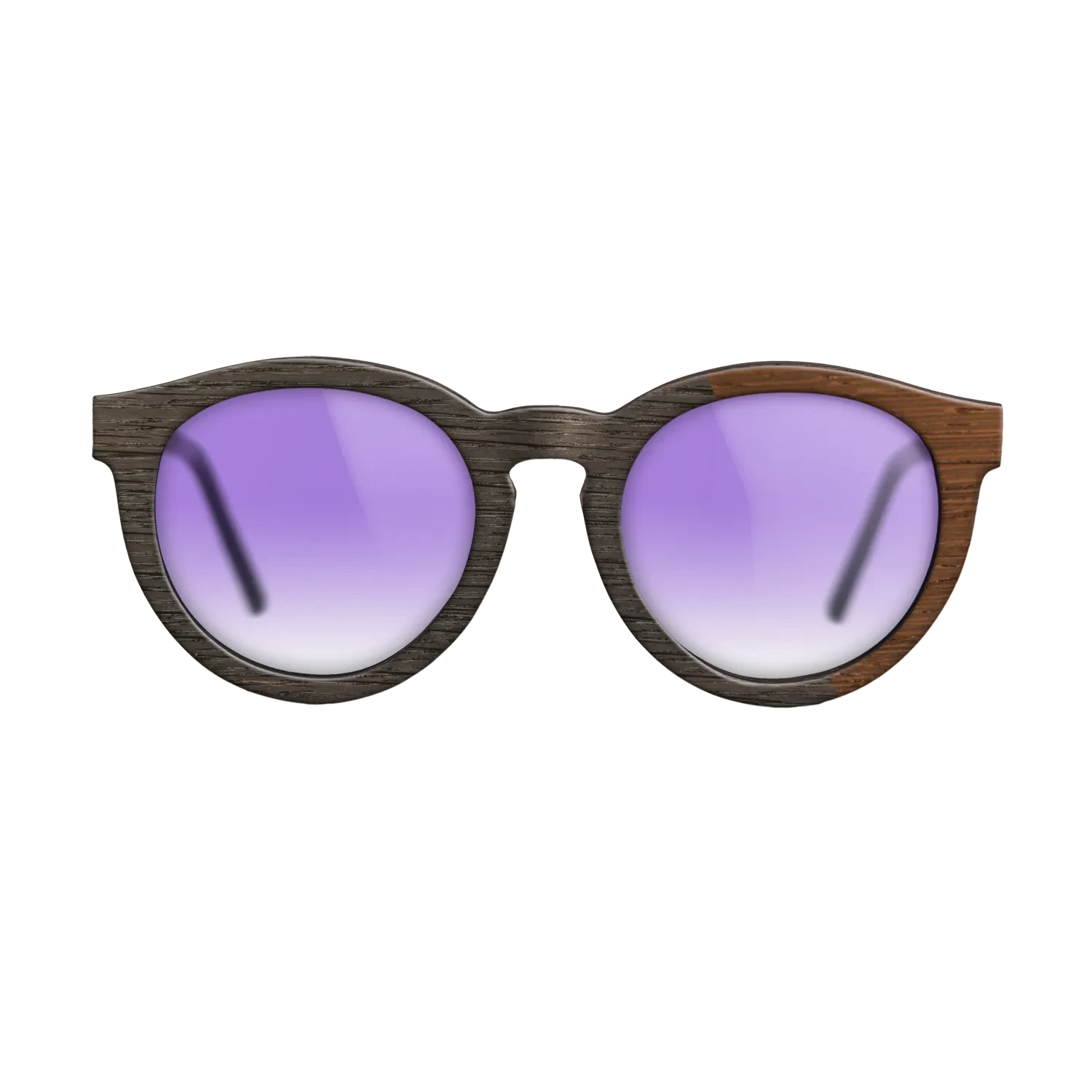 Wenge,Fumed Oak: Splice - The Rebel - Round - SIRIS wood optic