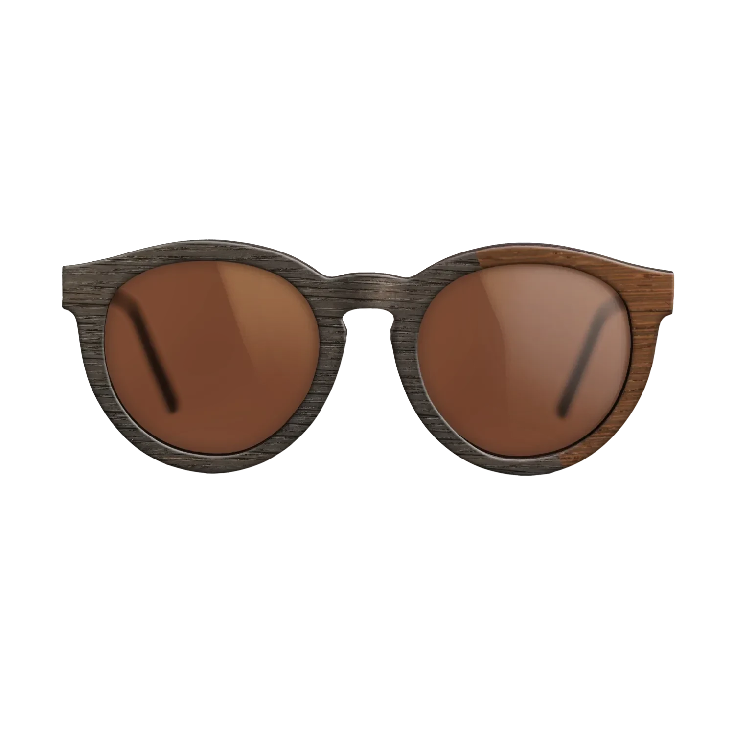 Wenge,Fumed Oak: Splice - The Rebel - Round - SIRIS wood optic