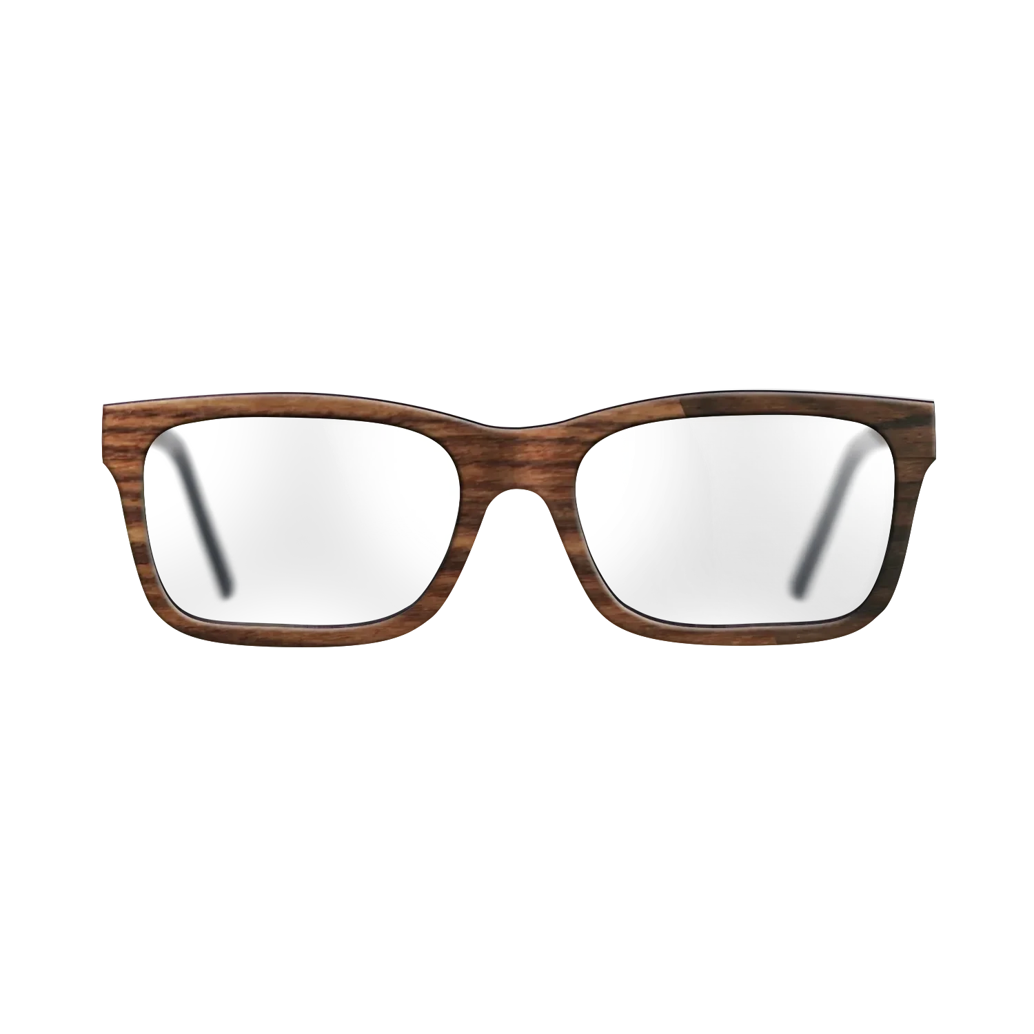 Walnut: Straight Grain,Ziricote Dark Quartered: Splice - The Sage - Rectangle - 1169 - SIRIS wood optic