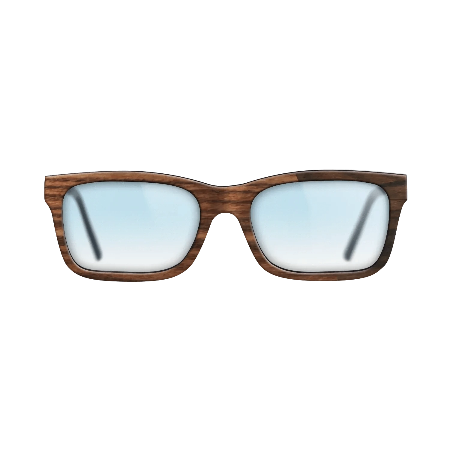 Walnut: Straight Grain,Ziricote Dark Quartered: Splice - The Sage - Rectangle - 1169 - SIRIS wood optic