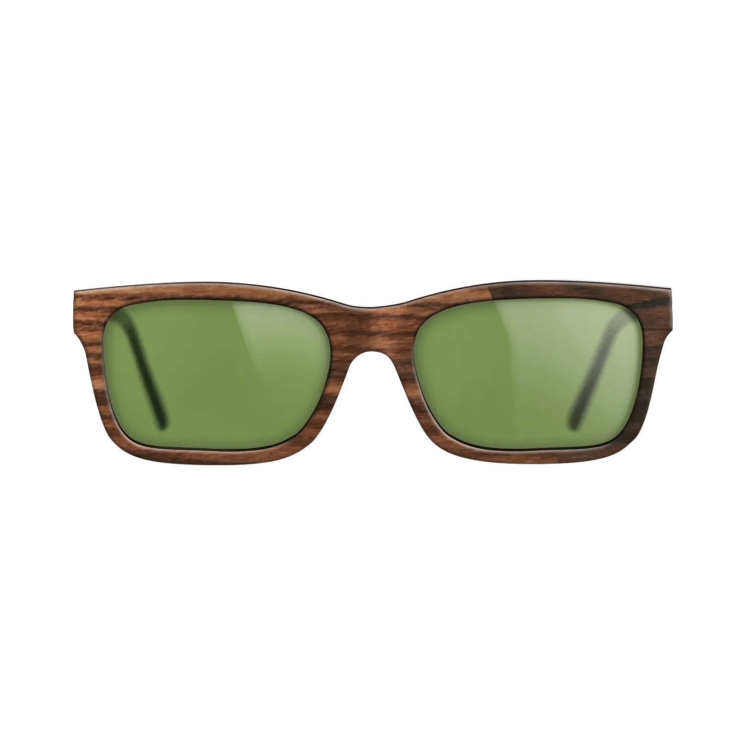 Walnut: Straight Grain,Ziricote Dark Quartered: Splice - The Sage - Rectangle - 1169 - SIRIS wood optic