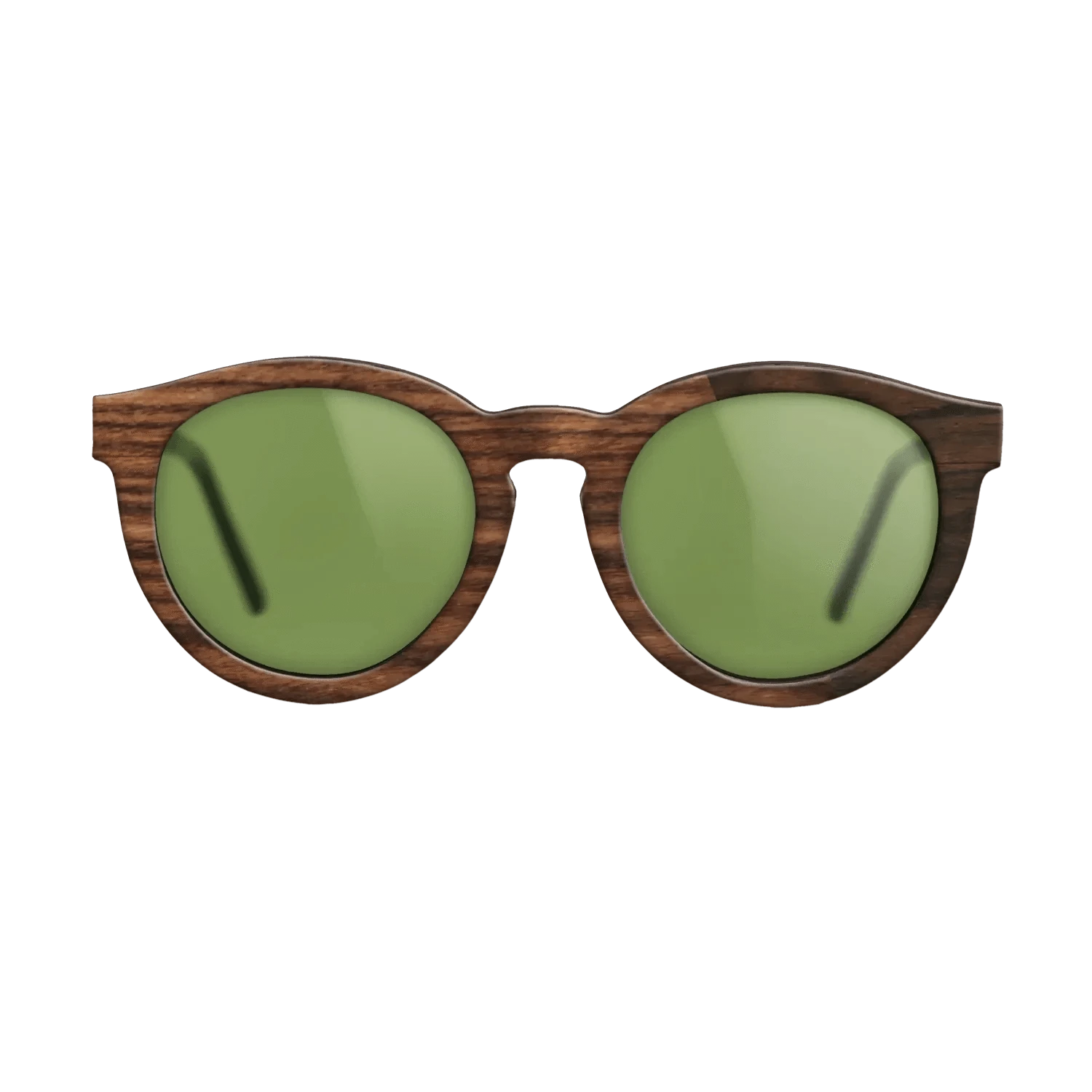 Walnut: Straight Grain,Ziricote Dark Quartered: Splice - The Rebel - Round - 1169 - SIRIS wood optic