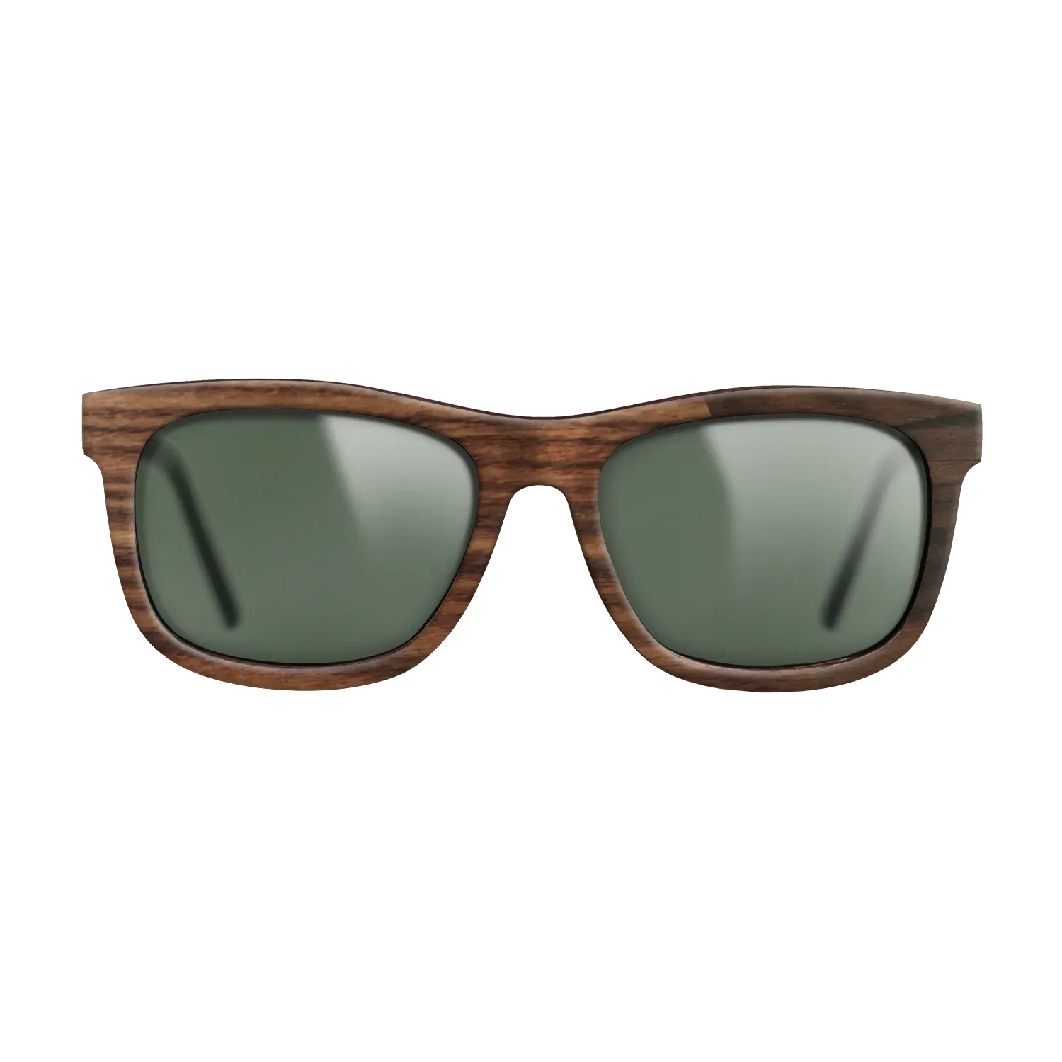 Walnut: Straight Grain,Ziricote Dark Quartered: Splice - The Hero - Square - 1169 - SIRIS wood optic
