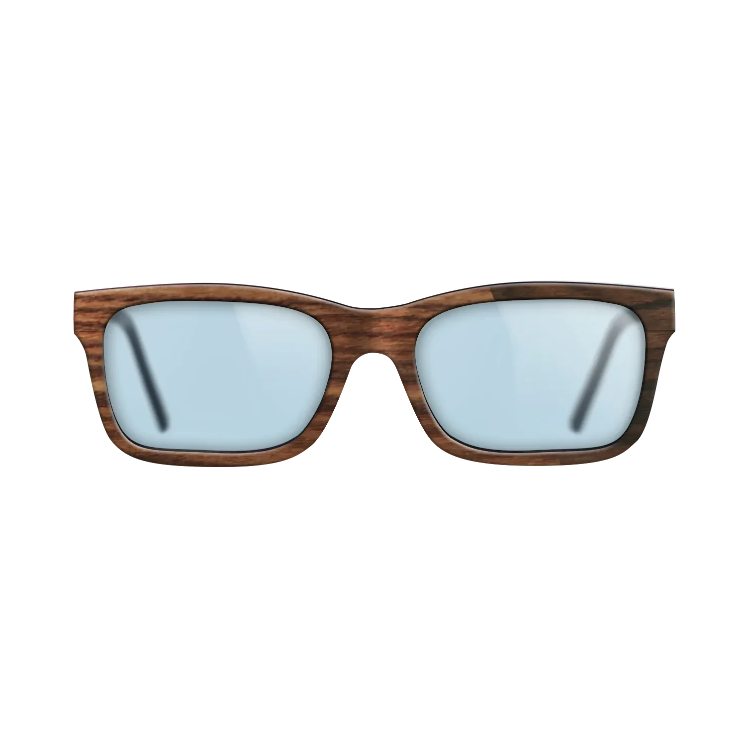 Walnut: Straight Grain,Ziricote Dark Quartered: Splice - The Sage - Rectangle - 1169 - SIRIS wood optic