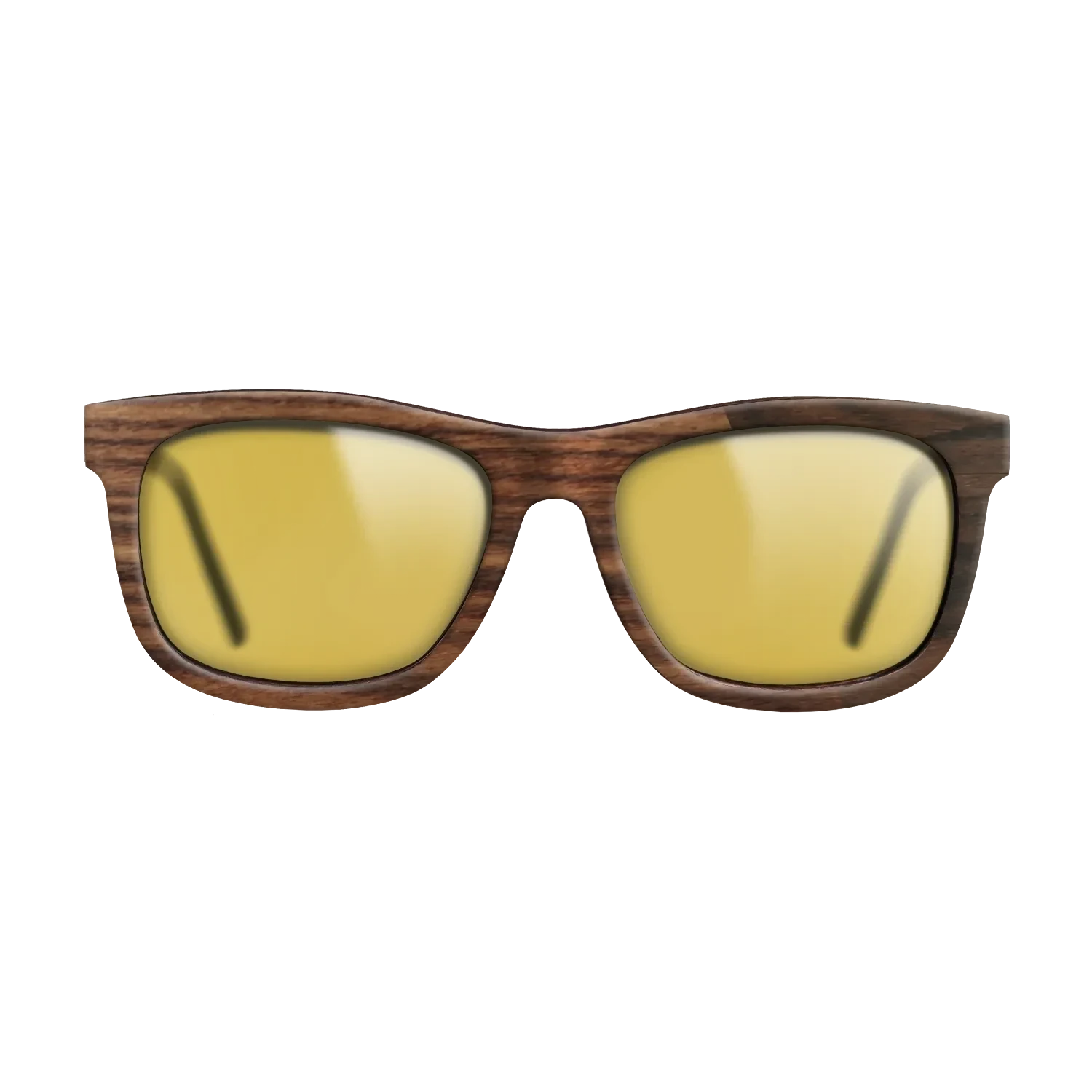 Walnut: Straight Grain,Ziricote Dark Quartered: Splice - The Hero - Square - 1169 - SIRIS wood optic