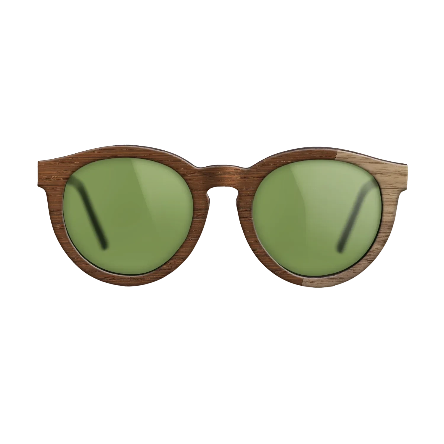 Wenge,Walnut: Straight Grain: Bauhaus - The Rebel - Round - 820 - SIRIS wood optic