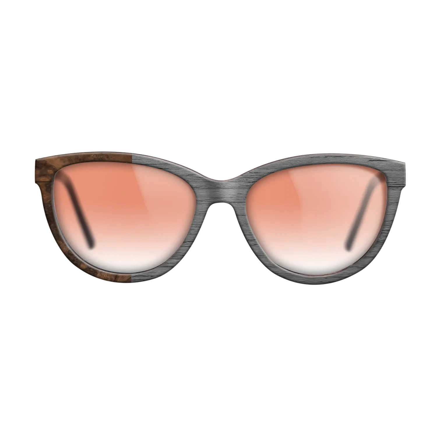 Poplar Dyed: Grey,Walnut Burl: Binary - The Maiden - Cat - SIRIS wood optic