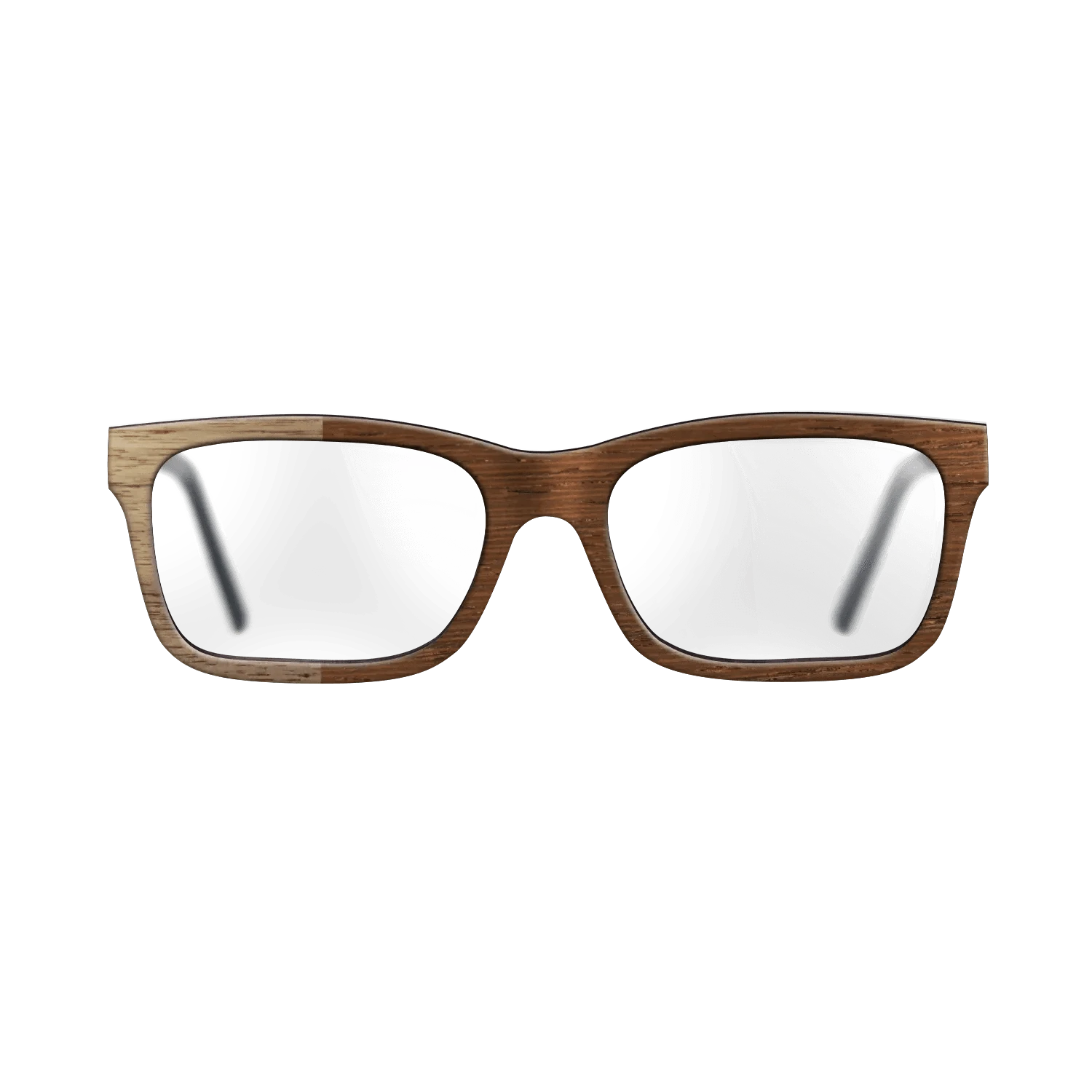 Wenge,Walnut: Straight Grain: Binary - The Sage - Rectangle - SIRIS wood optic
