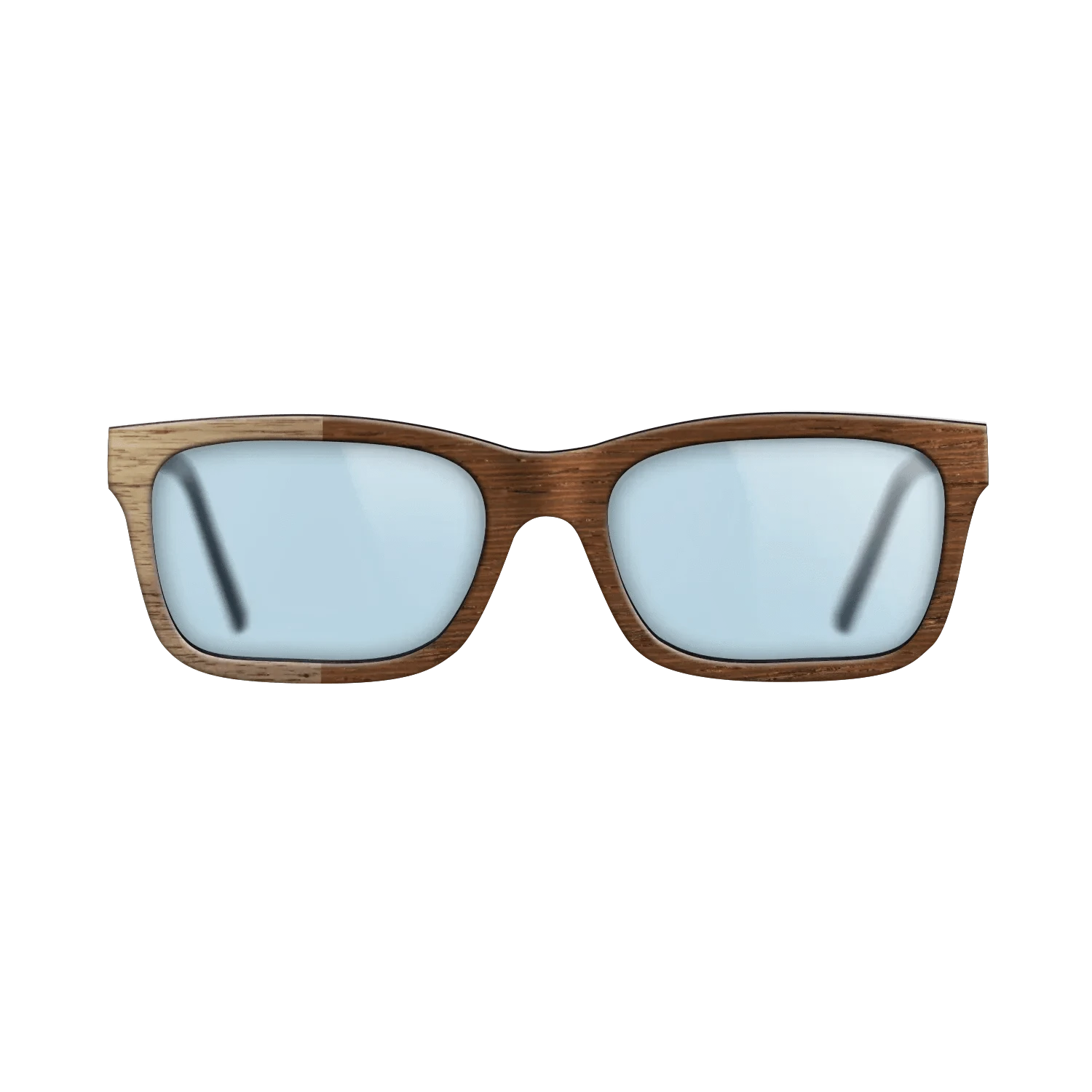 Wenge,Walnut: Straight Grain: Binary - The Sage - Rectangle - SIRIS wood optic