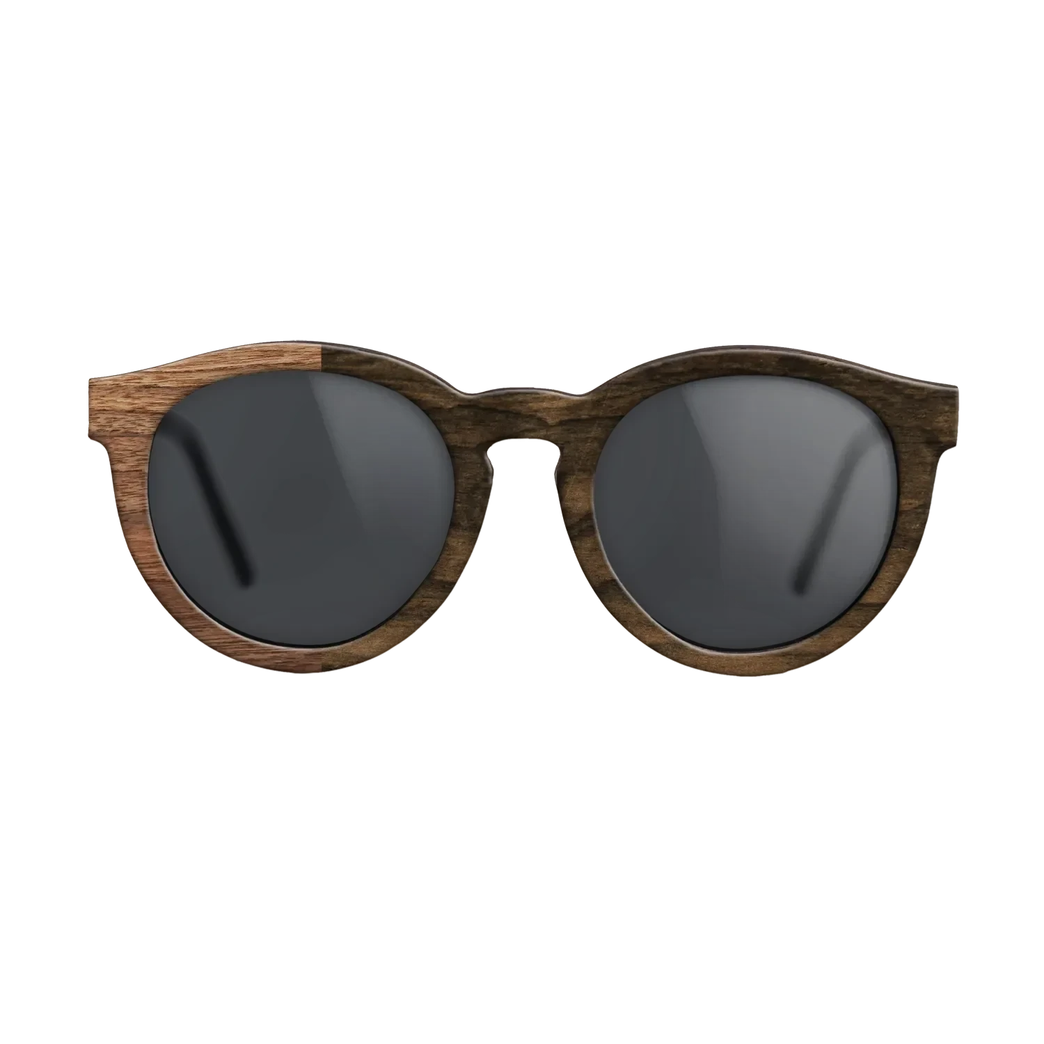 Ziricote Dark Quartered,Walnut Claro Light: Binary - The Rebel - Round - SIRIS wood optic