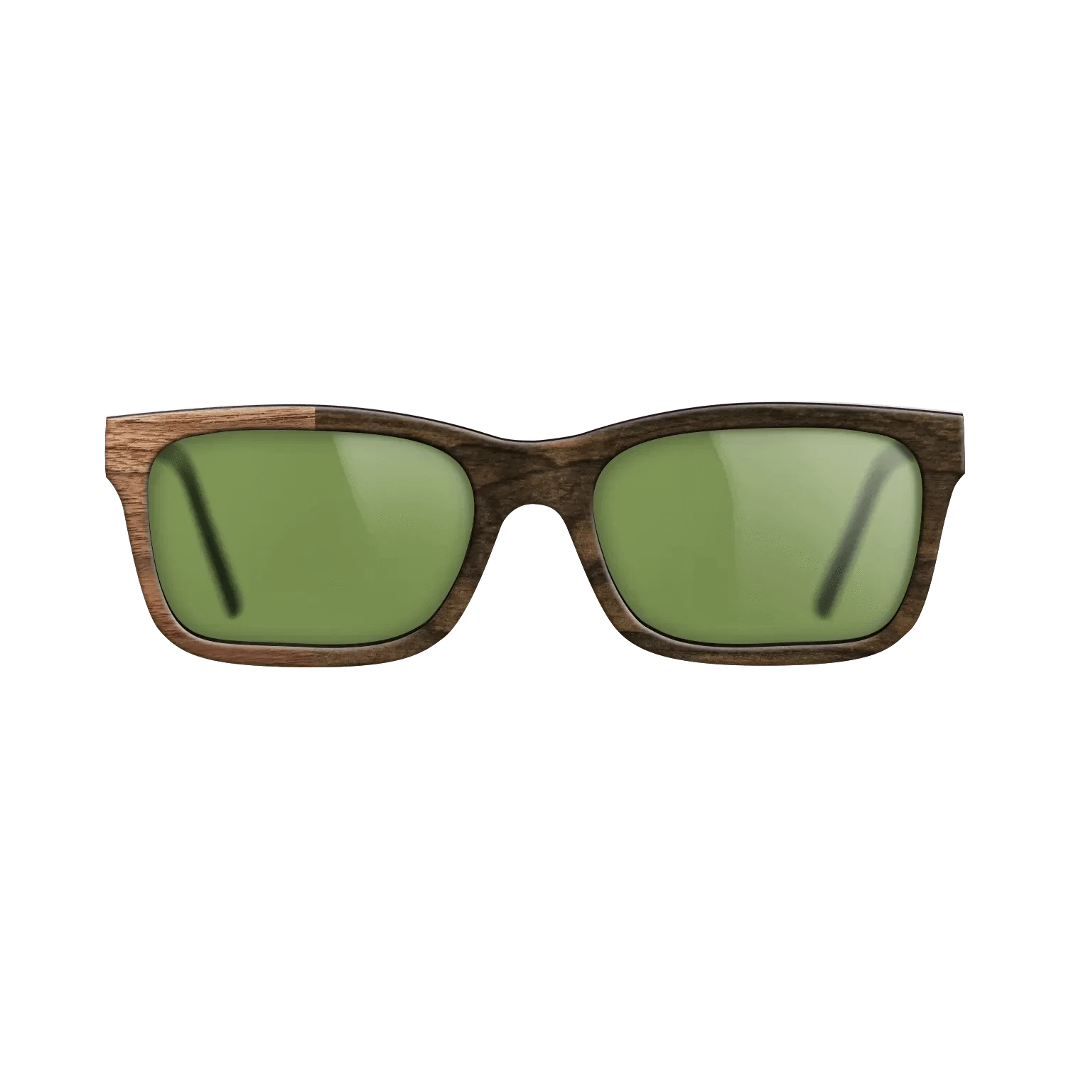Ziricote Dark Quartered,Walnut Claro Light: Binary - The Sage - Rectangle - SIRIS wood optic