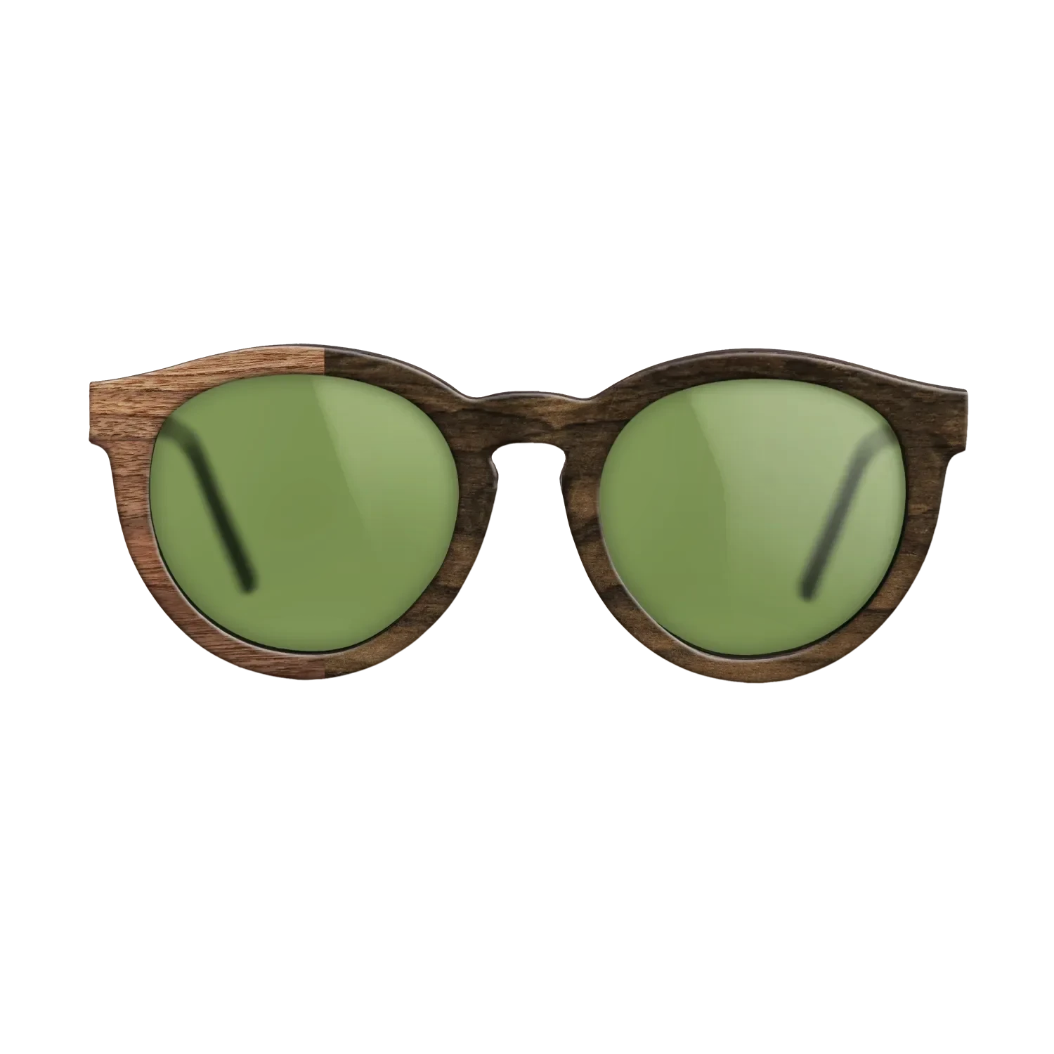 Ziricote Dark Quartered,Walnut Claro Light: Binary - The Rebel - Round - SIRIS wood optic