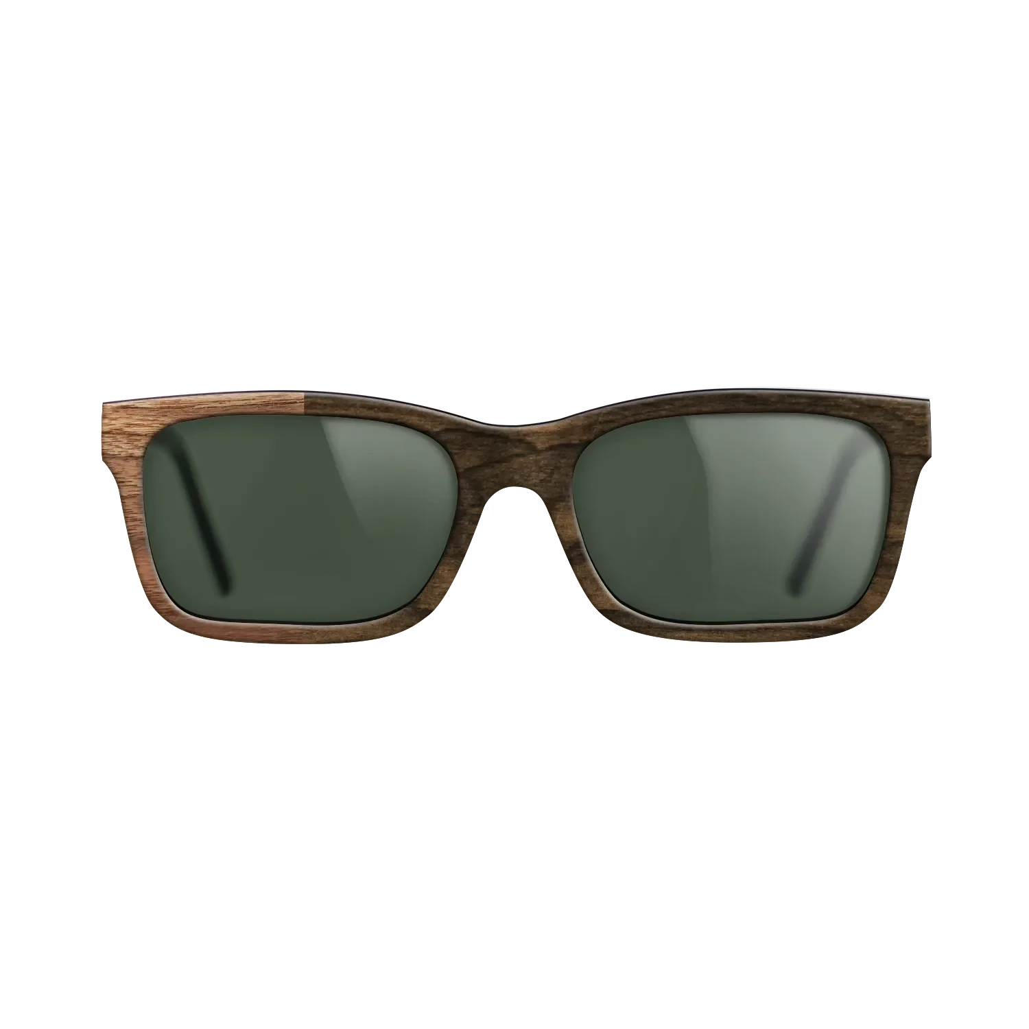 Ziricote Dark Quartered,Walnut Claro Light: Binary - The Sage - Rectangle - SIRIS wood optic