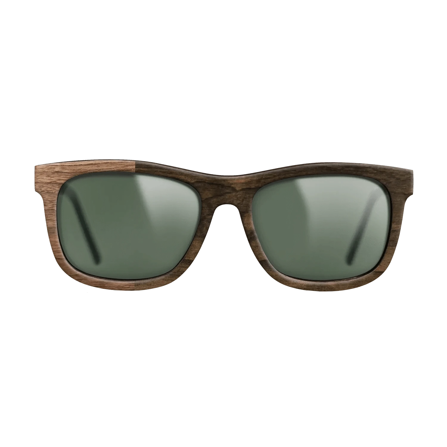 Ziricote Dark Quartered,Walnut Claro Light: Binary - The Hero - Square - SIRIS wood optic