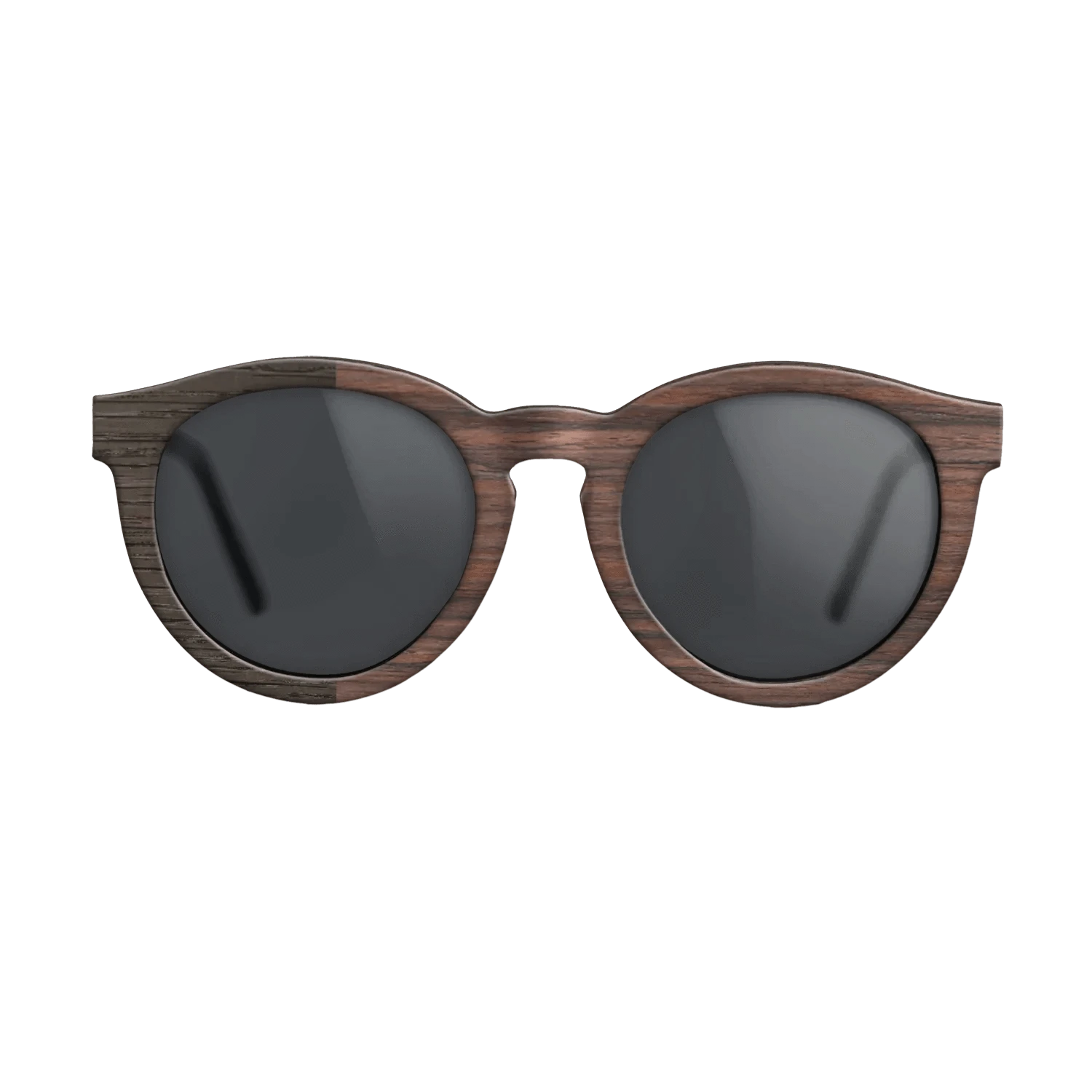 Rosewood Reconstituted,Fumed Oak: Binary - The Rebel - Round - SIRIS wood optic
