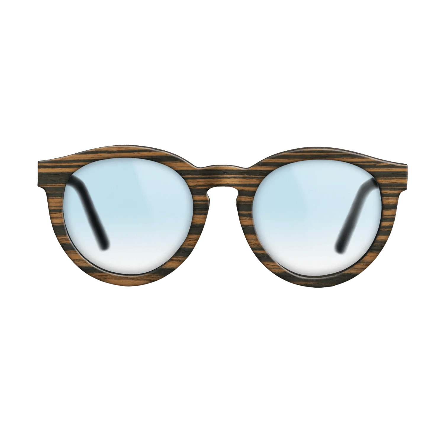 ItalianEbony Full Front Walnut - Core  - The Rebel - Round - 2162 - SIRIS wood optic