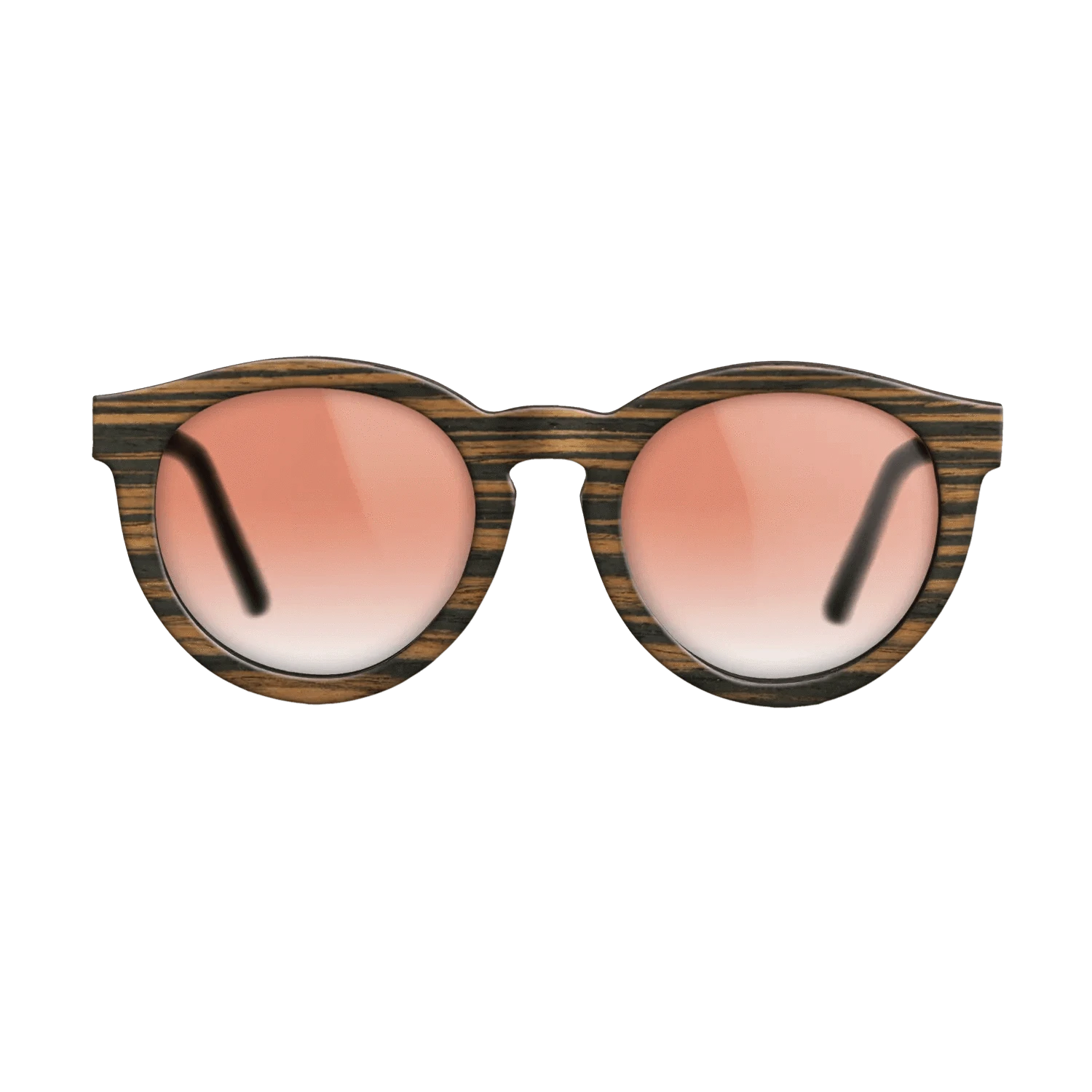 ItalianEbony Full Front Walnut - Core  - The Rebel - Round - 2162 - SIRIS wood optic