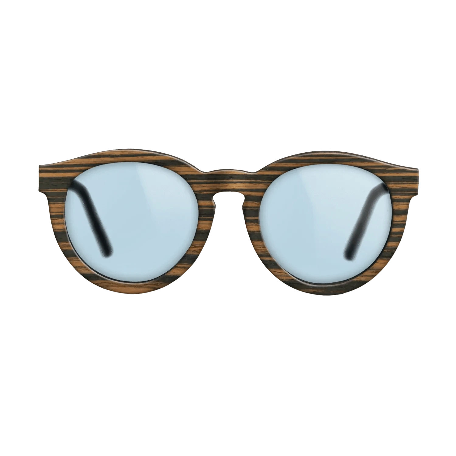 ItalianEbony Full Front Walnut - Core  - The Rebel - Round - 2162 - SIRIS wood optic